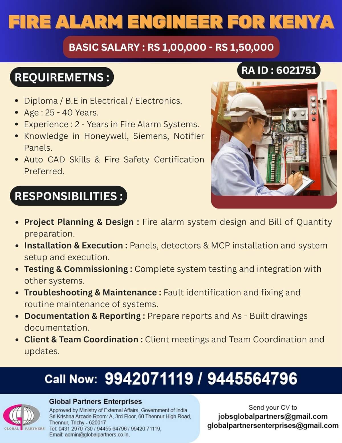 Fire Alarm Engineer