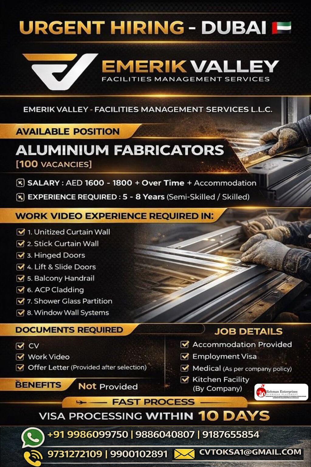 URGENT HIRING FOR DABAI