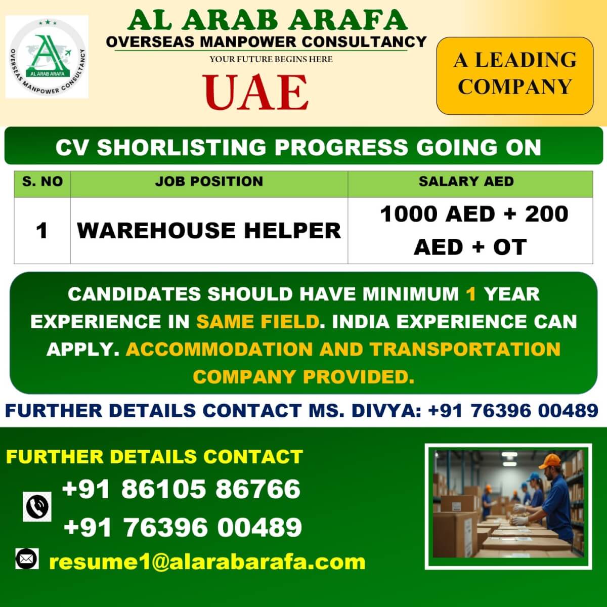 CV SHORLISTING PROGRESS OIN ON