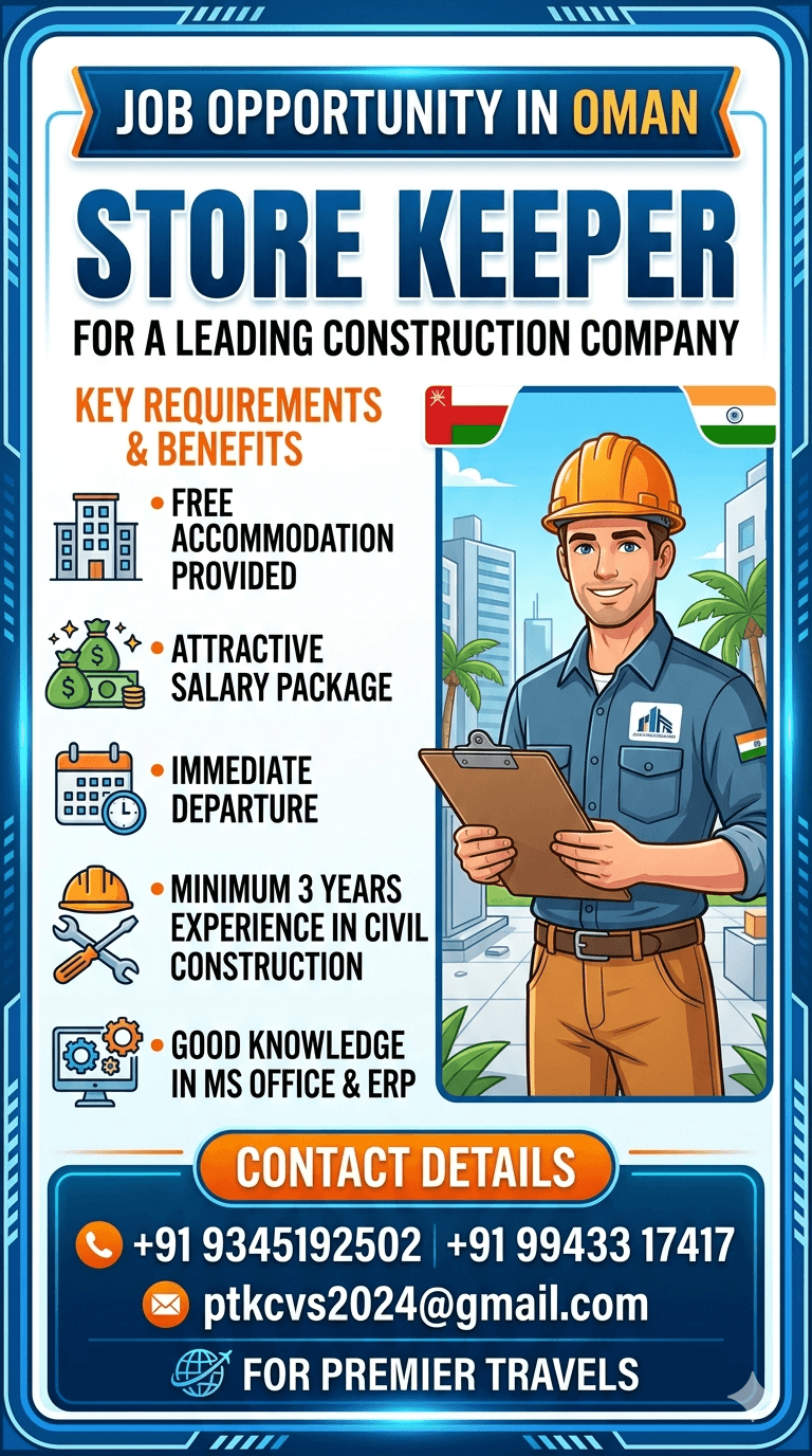 Store Keeper Store Keeper