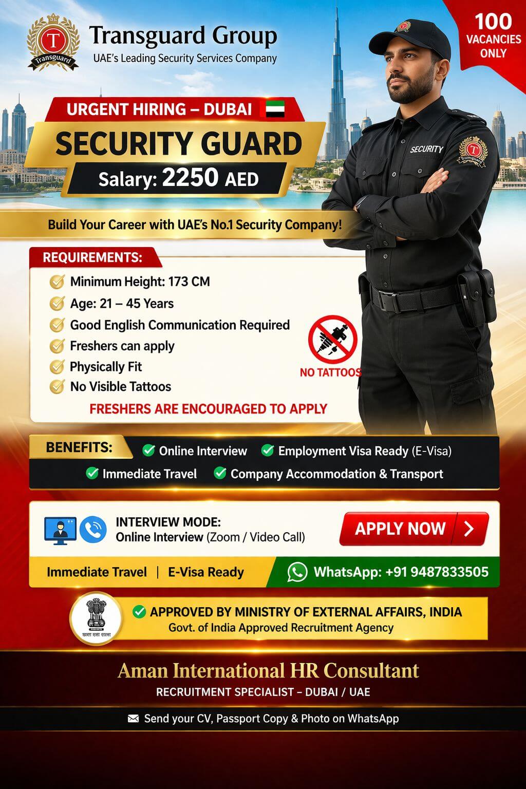 Security Guard-DUBAI Security Guard-DUBAI