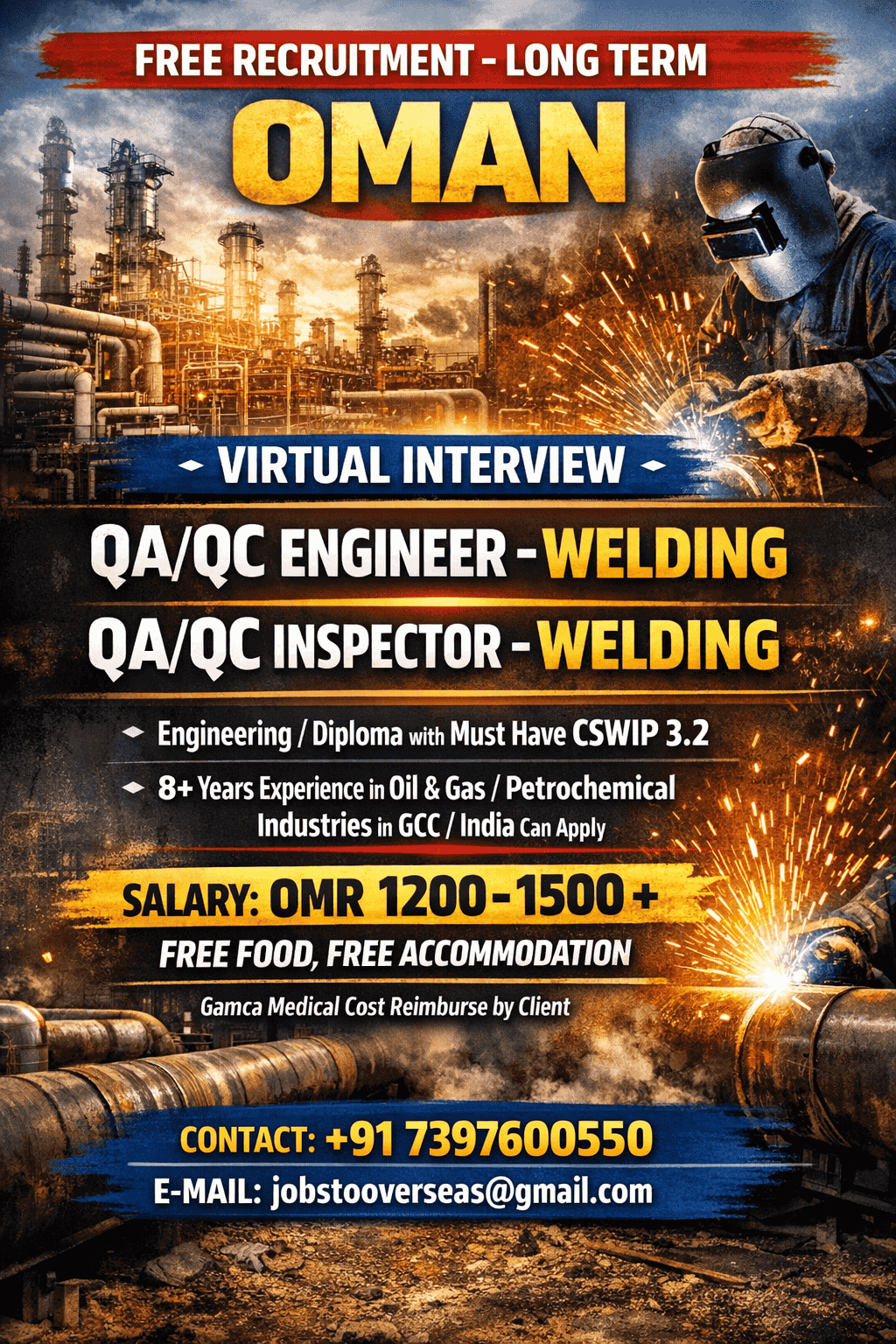 FREE RECRUITMENT - LONG TERM