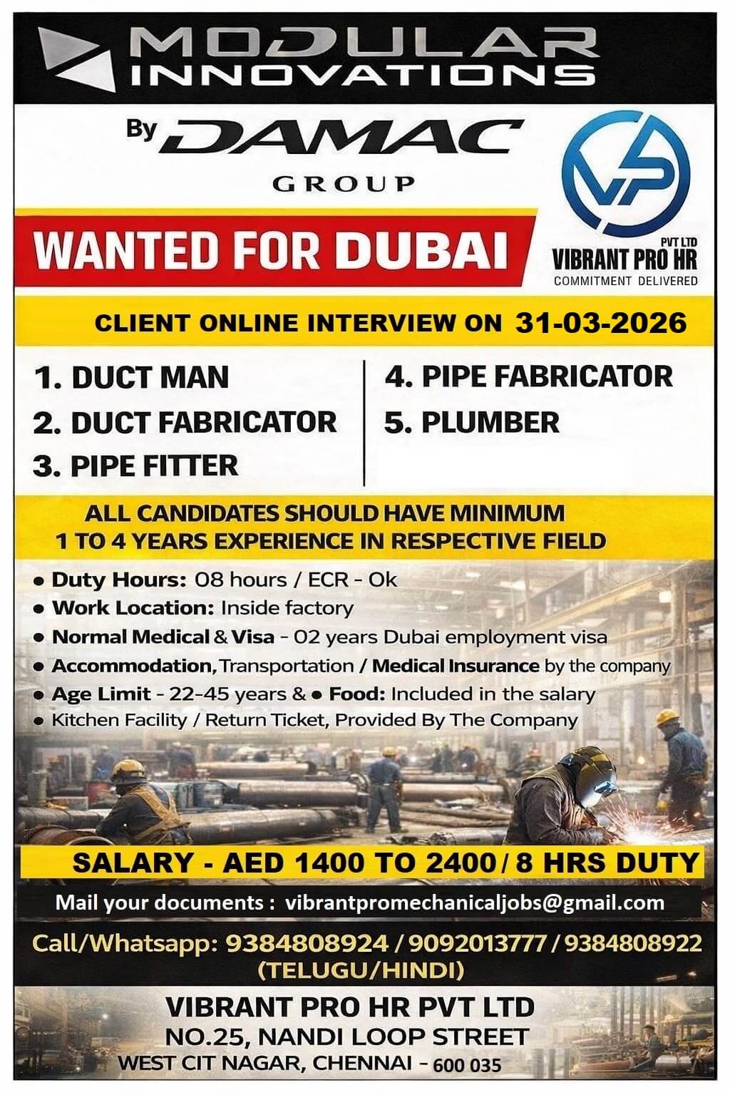 CLIENT ONLINE INTERVIEW ON 31-03-2026 CLIENT ONLINE INTERVIEW ON 31-03-2026