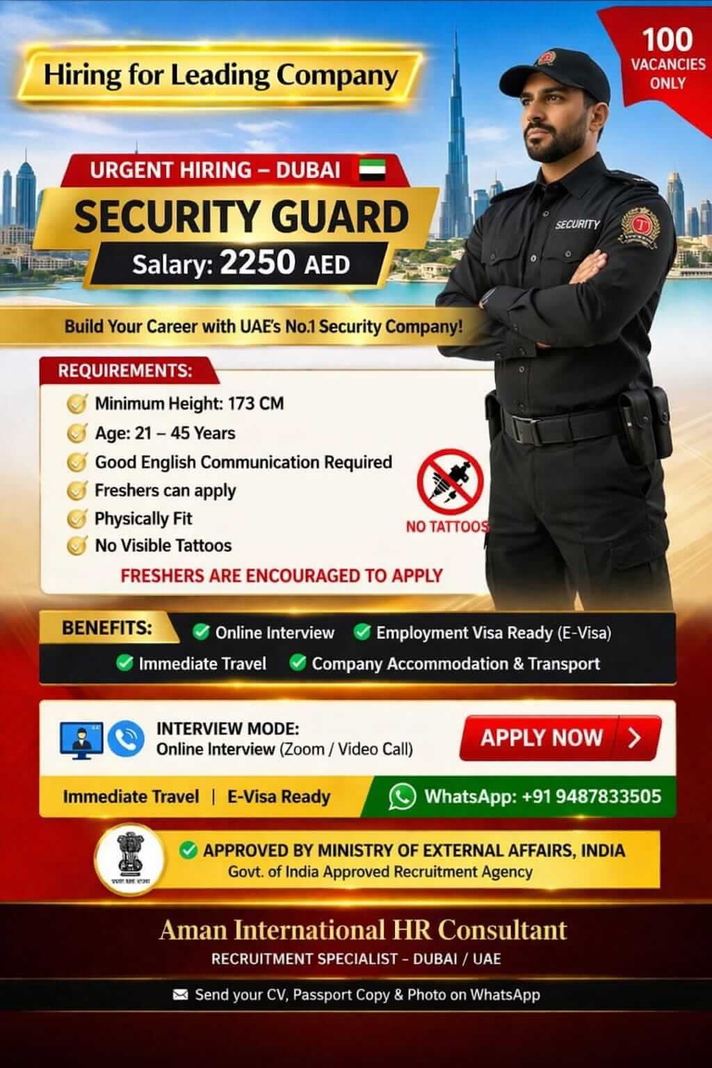 Security Guard-DUBAI