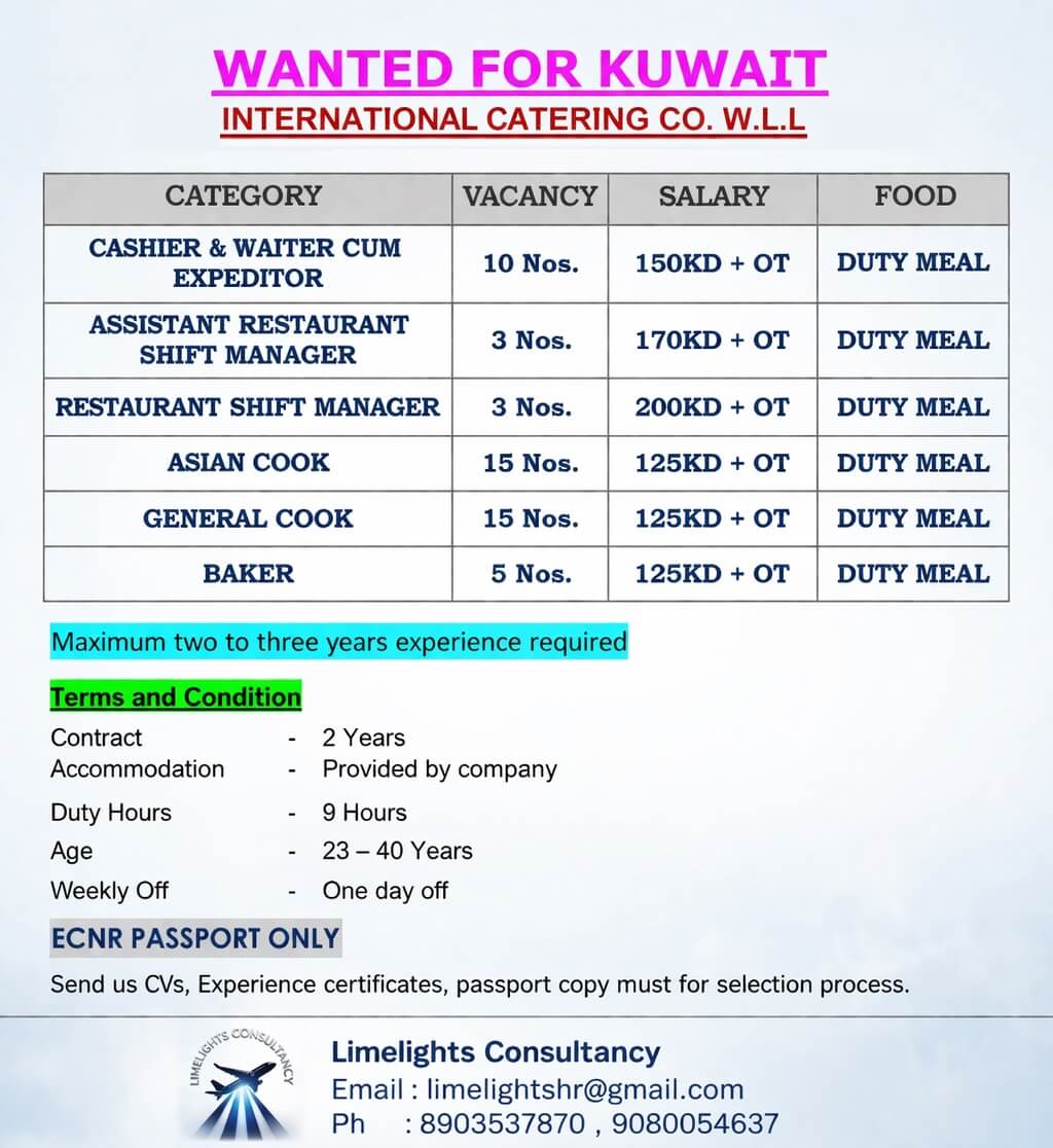 Wanted for Kuwait Wanted for Kuwait