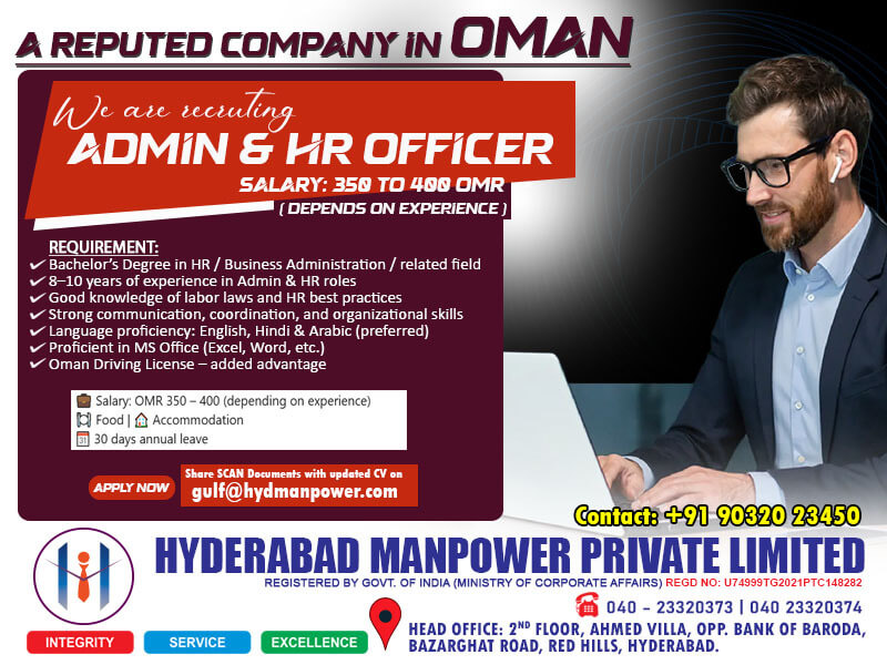 Hiring for Oman Hiring for Oman