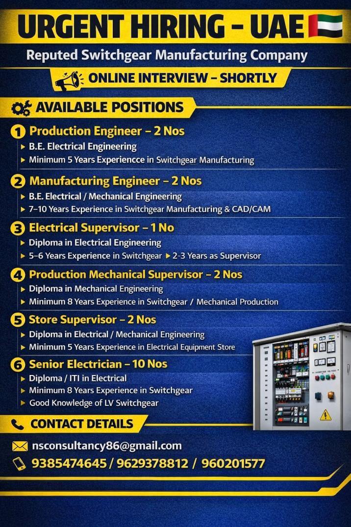 LEADING SWITCHGEAR MANUFACTURING COMPANY UAE