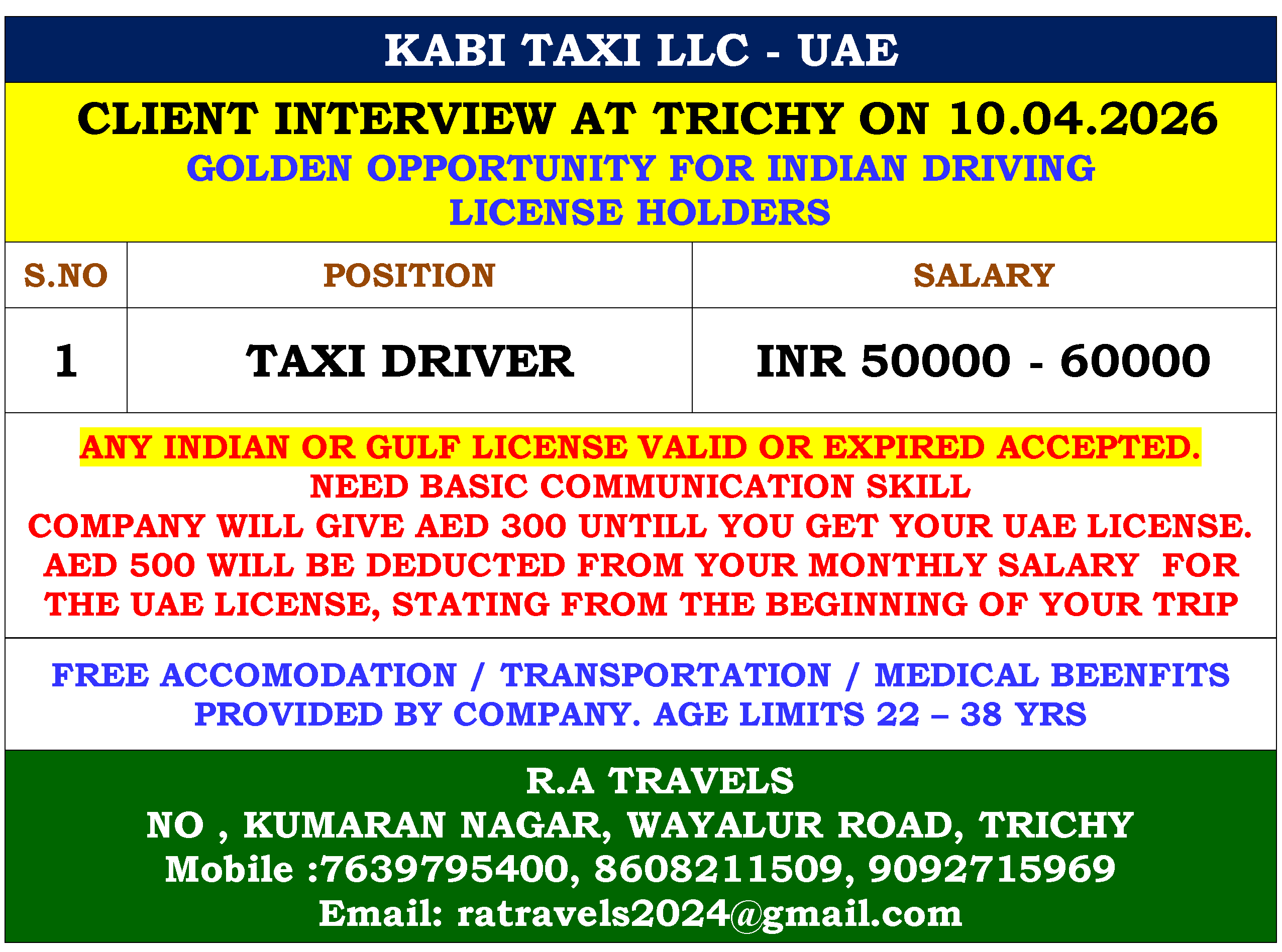KABI TAXI LLC - UAE