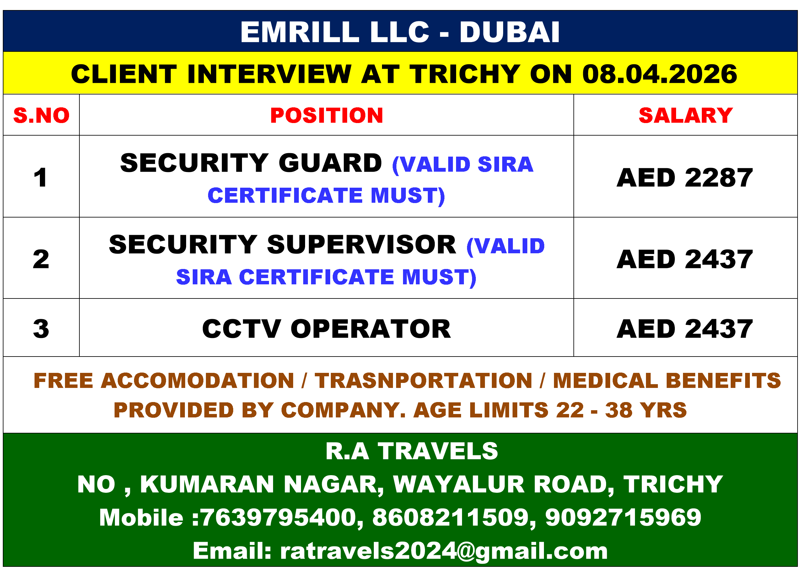 EMRILL LLC - DUBAI