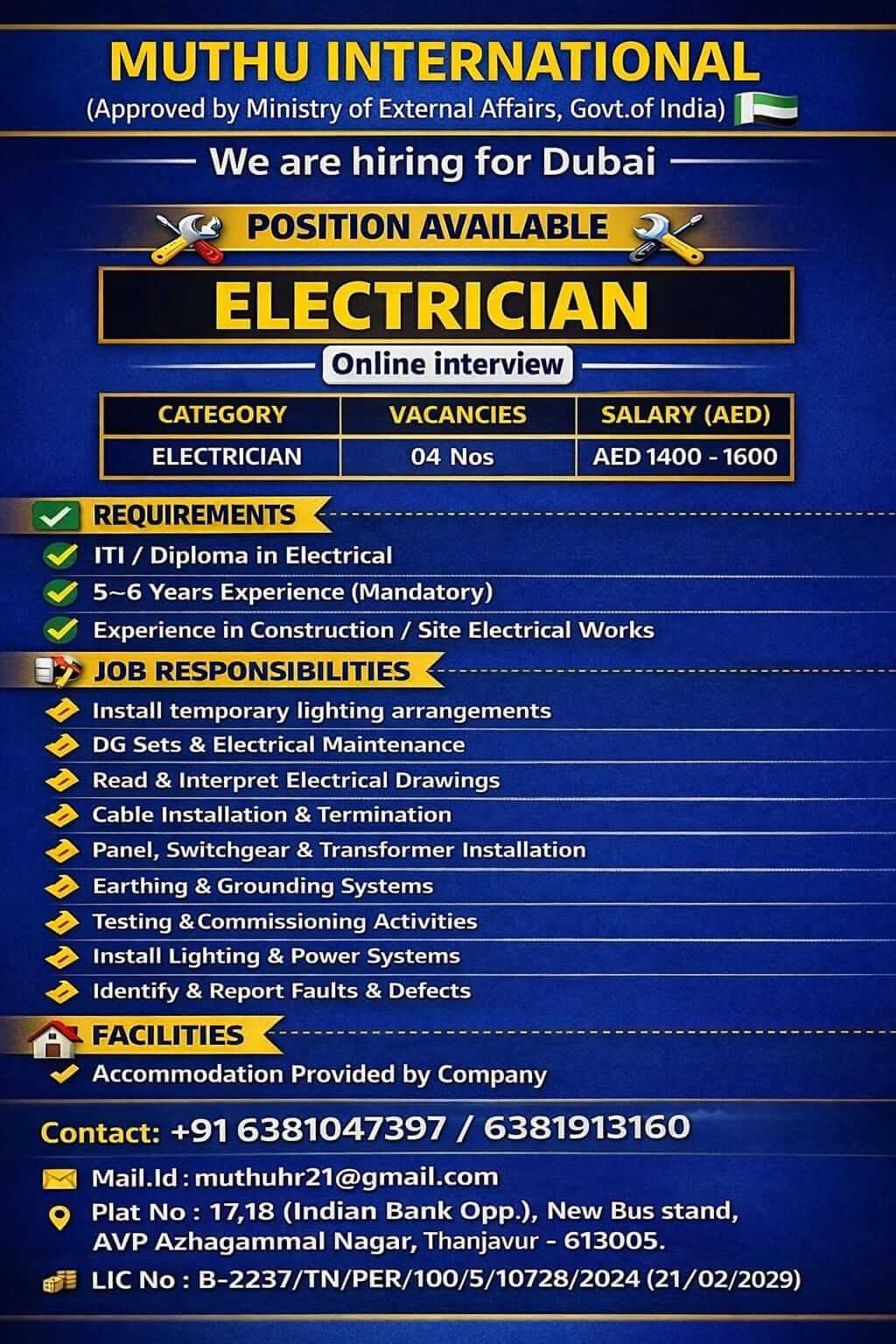 WANTED FOR DUBAI WANTED FOR DUBAI