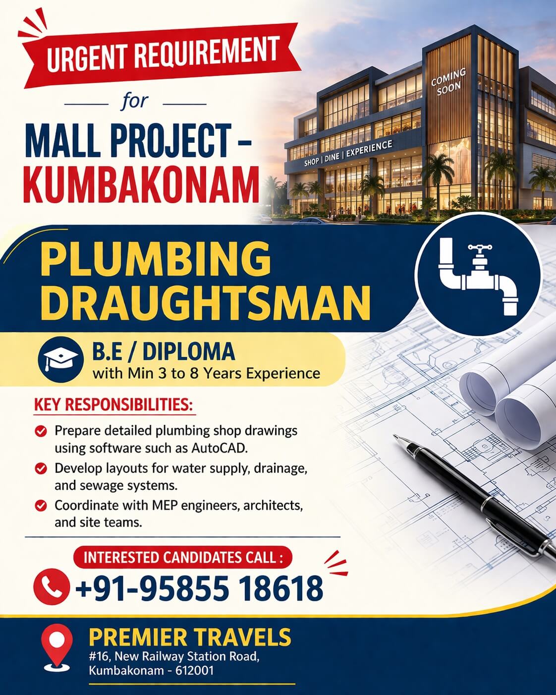 Plumbing Draughtsman