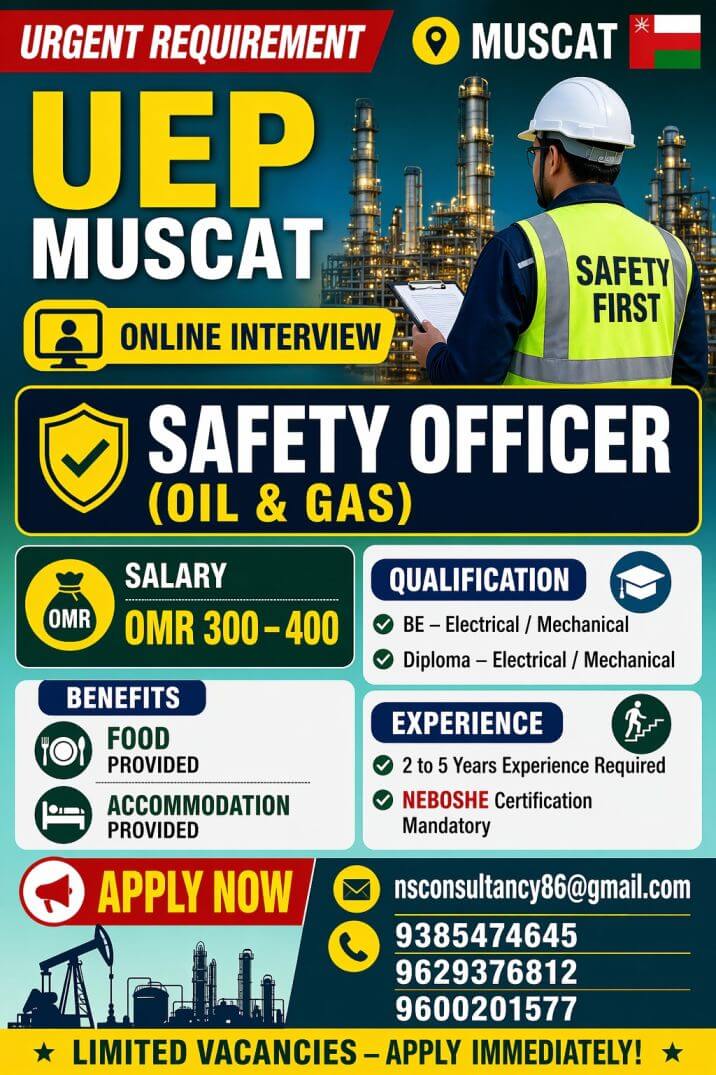 LEADING UEP REQUIREMENT FOR MUSCAT