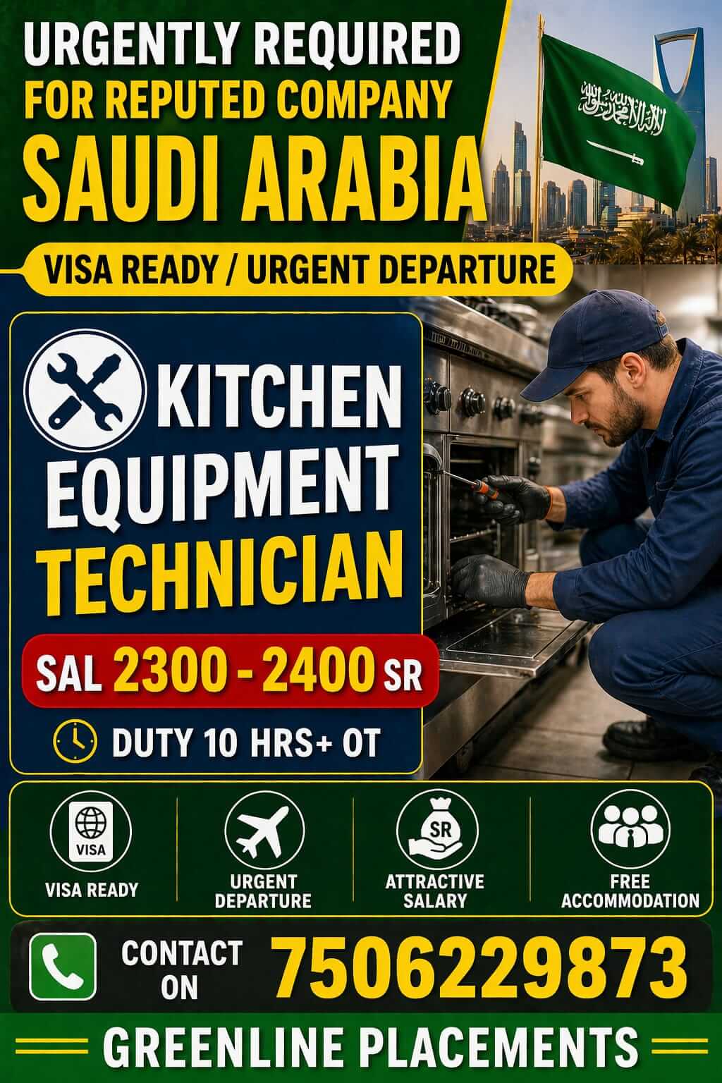 URGENTLY REQUIRED FOR FACILITY MANAGEMENT CO. KSA