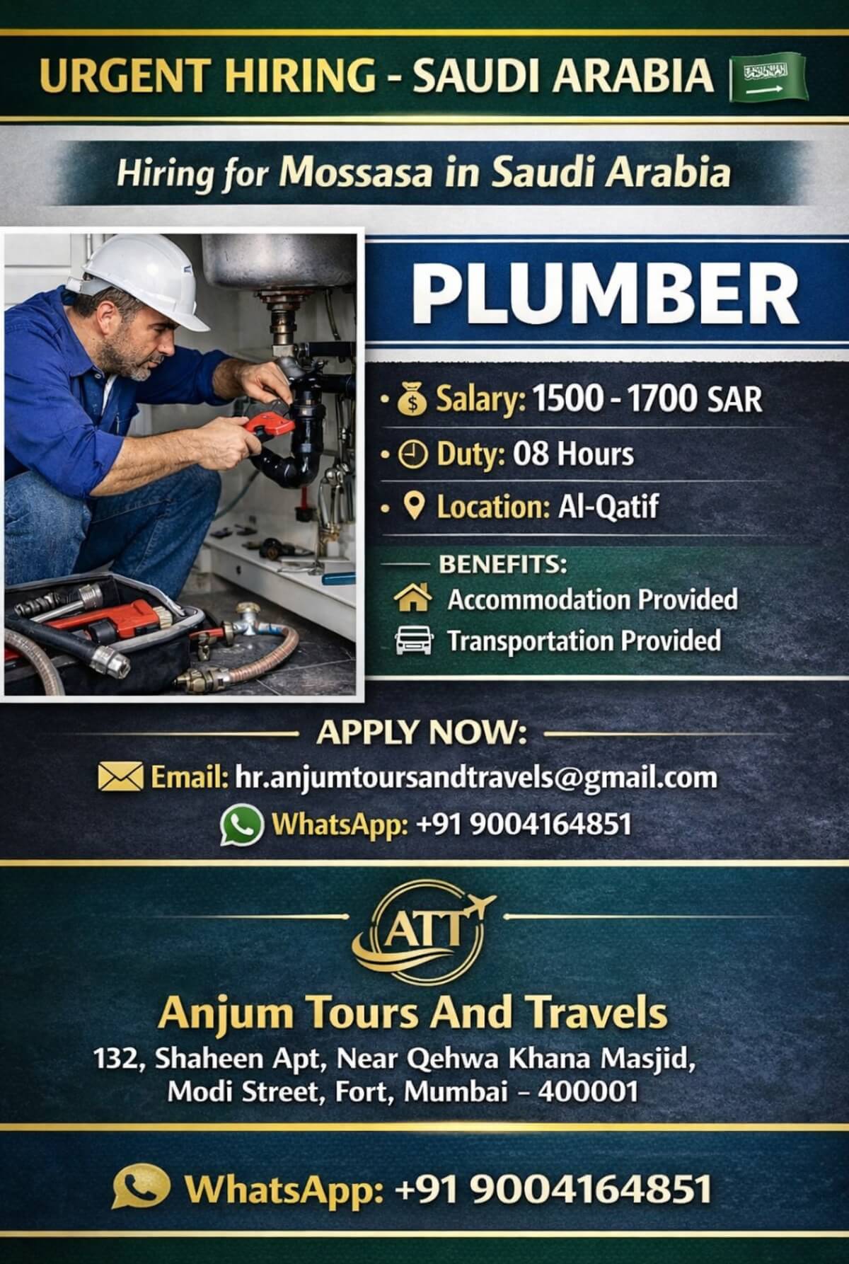 Hiring for Saudi Arabia