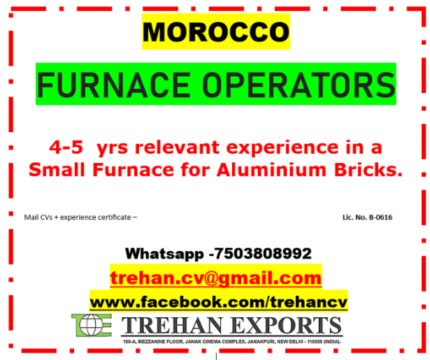 FURNACE OPERATORS