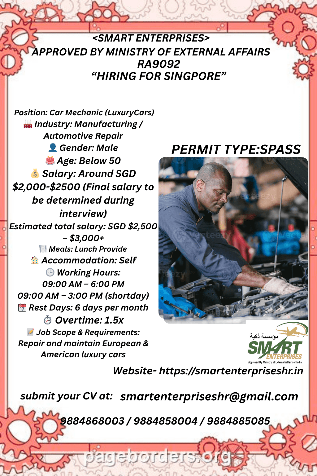 CAR MECHANIC LEXURY CAR