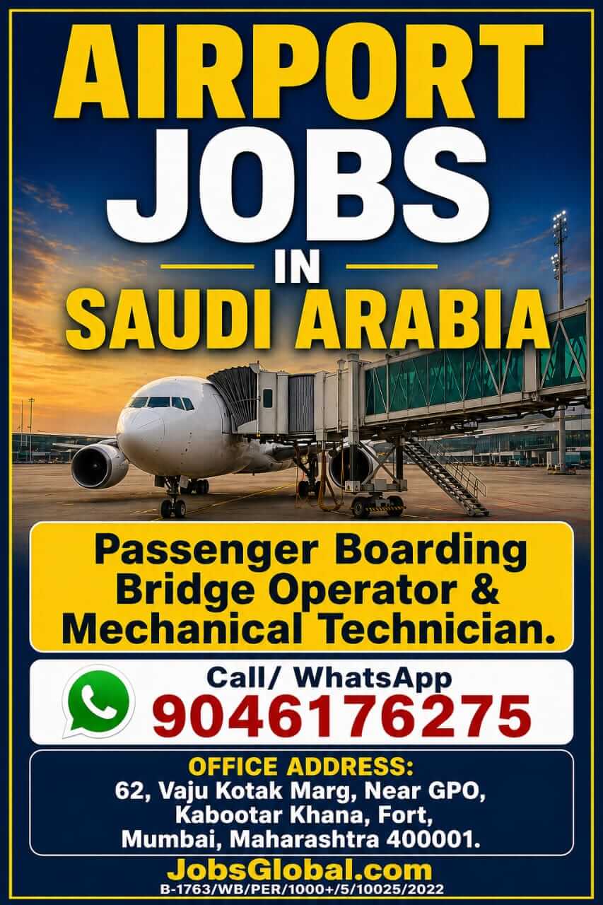 Passenger Boarding Bridge Operator & Mechanical Technician