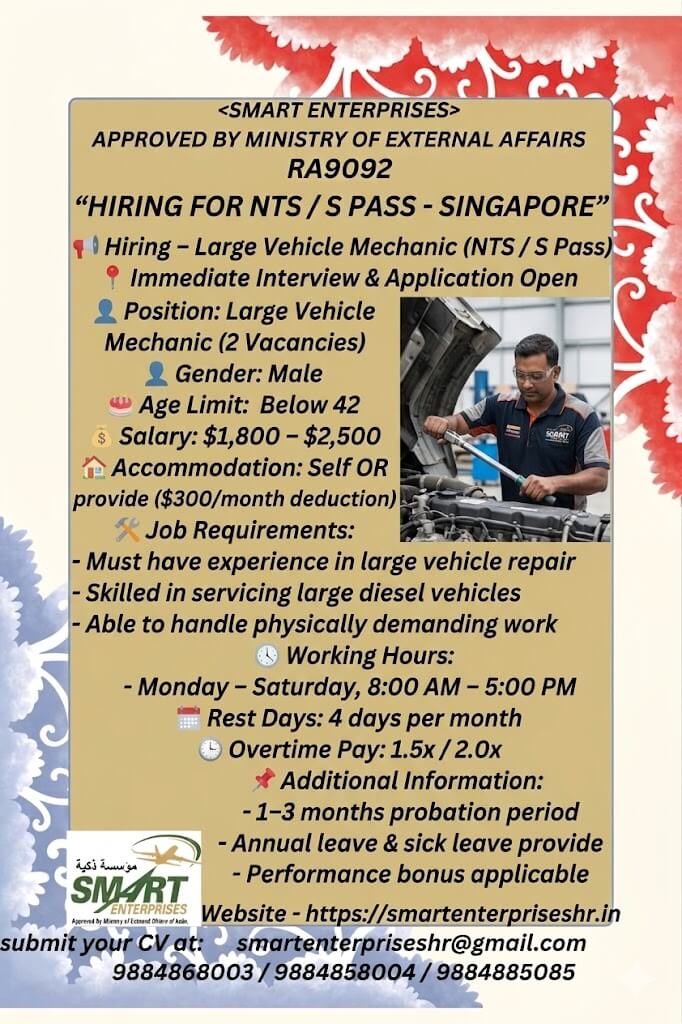 LARGE VEHICA MECANIC