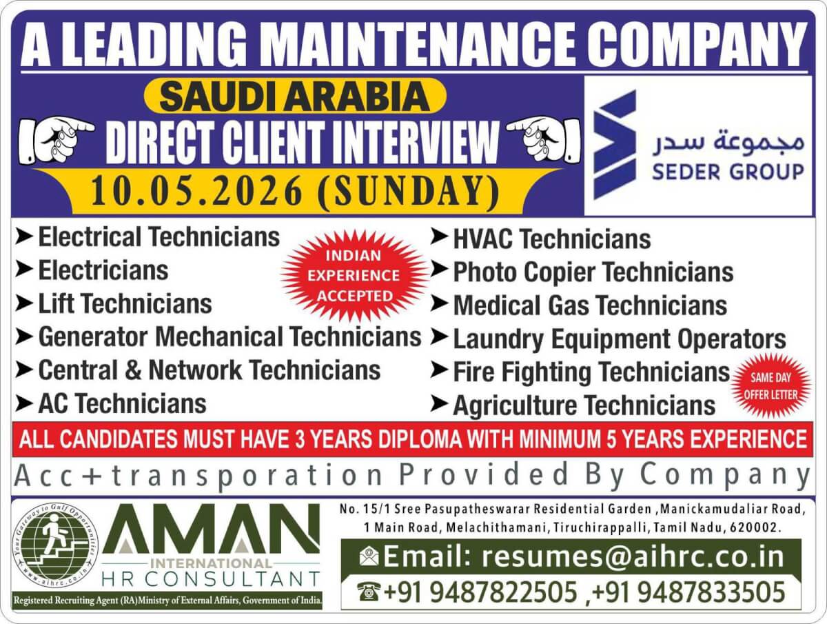 Maintanance Project-Saudi Arabia