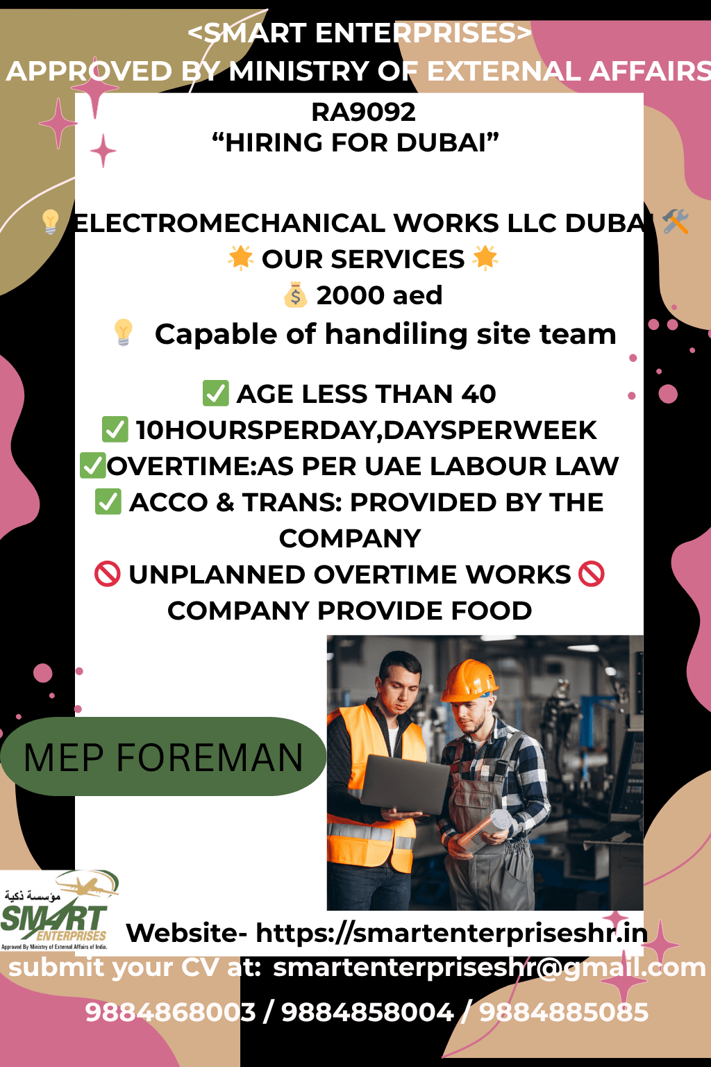 MEP FOREMAN