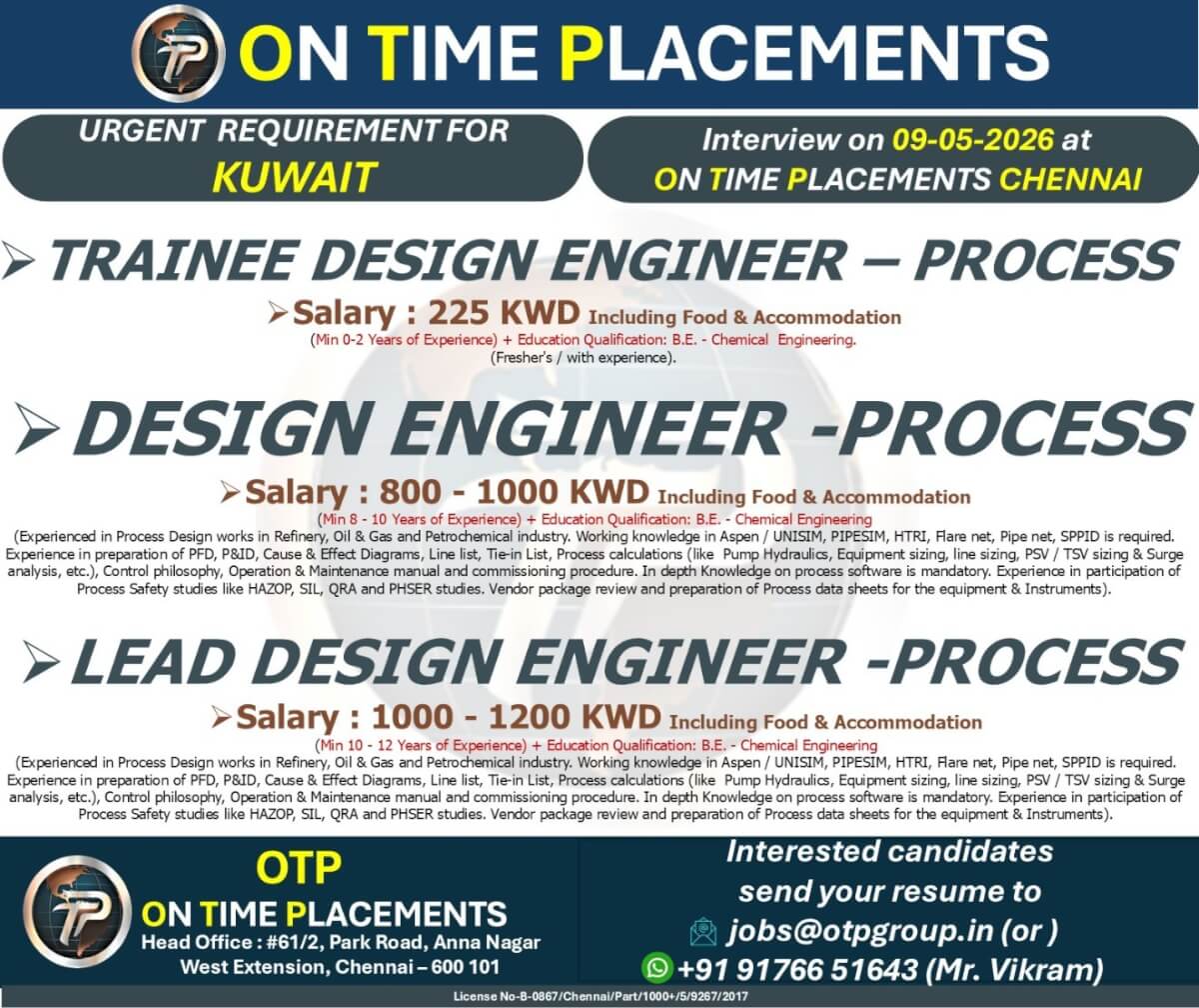 Process Design Engineer