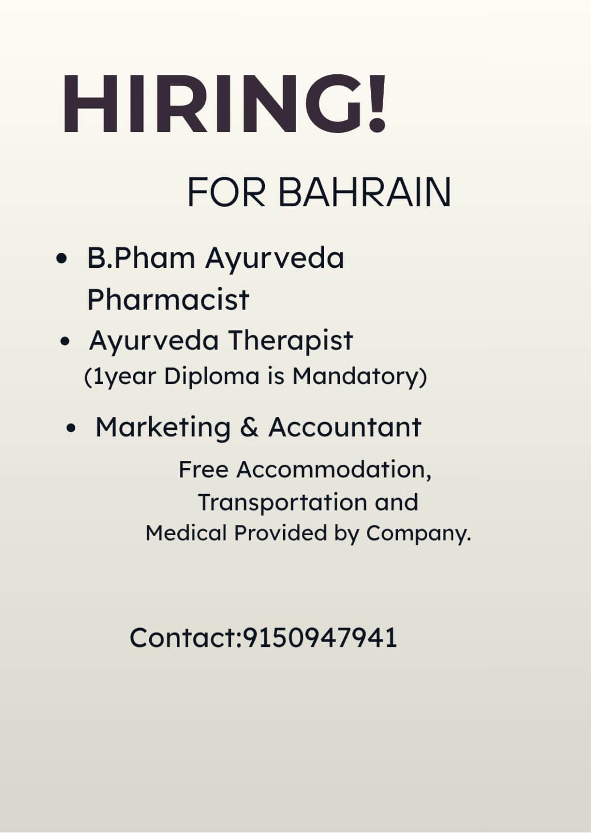 AYURVEDA THERAPIST