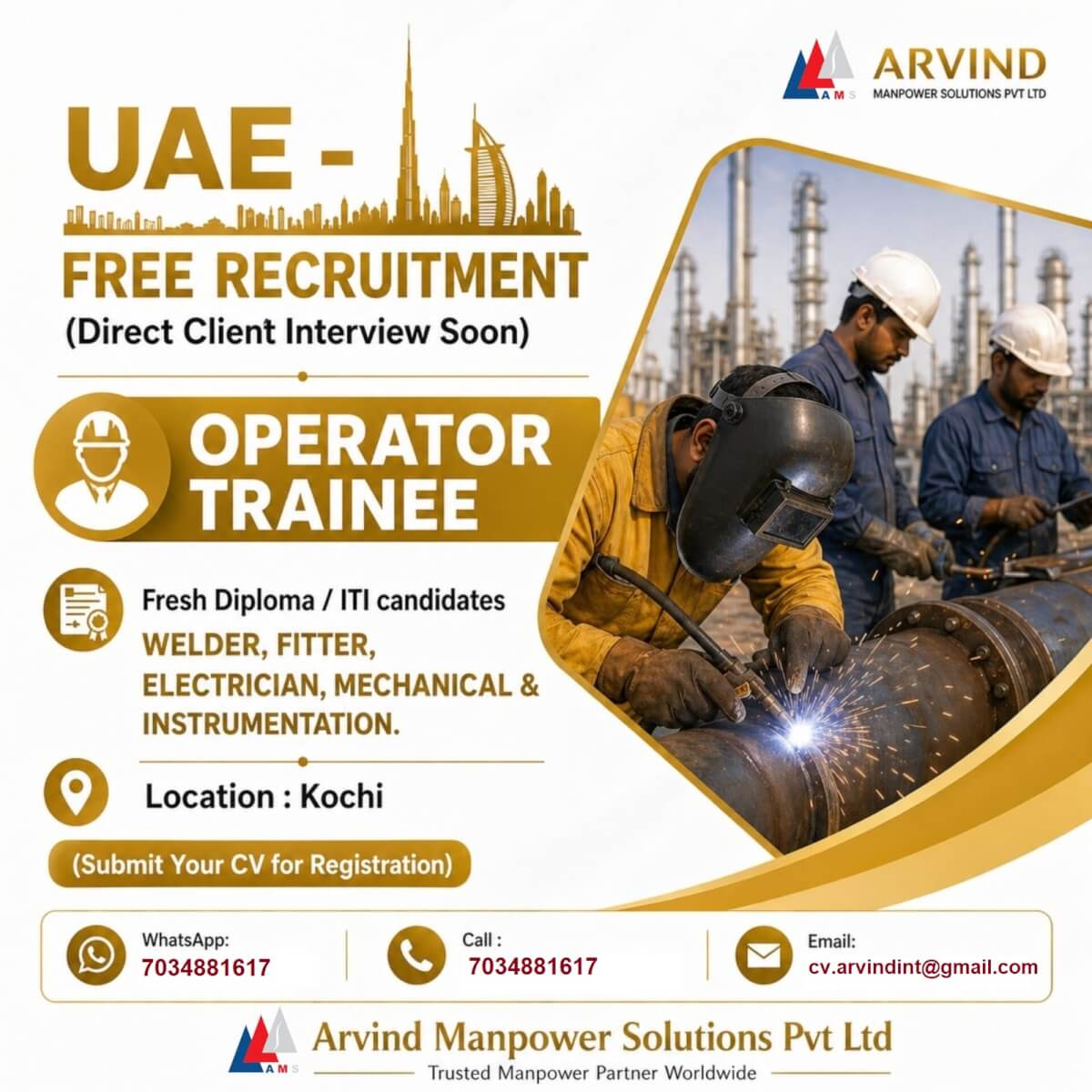 Fresh Operator Trainee