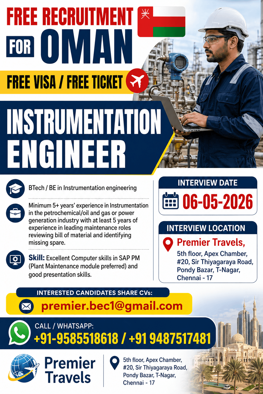 Instrumentation Engineer