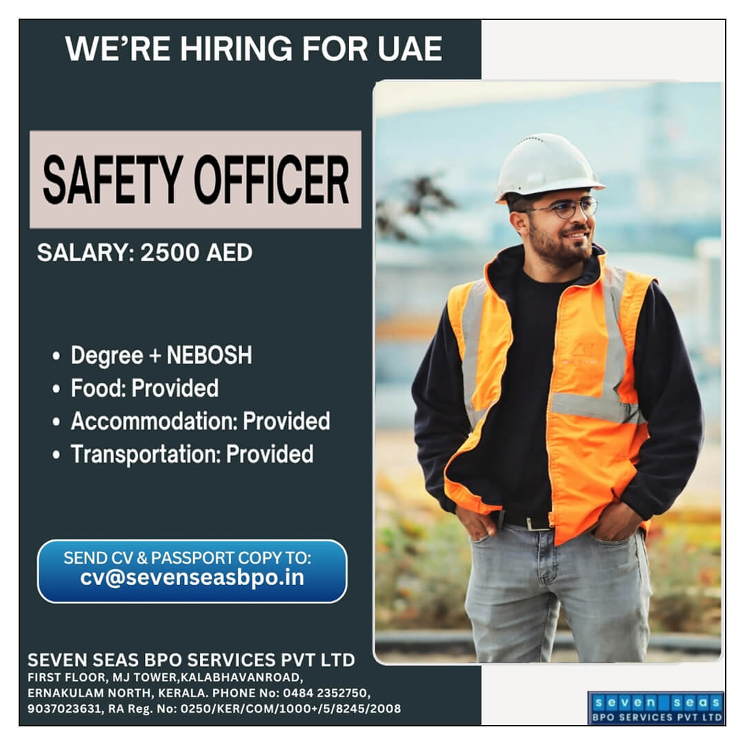 URGENT VACANCY IN UAE