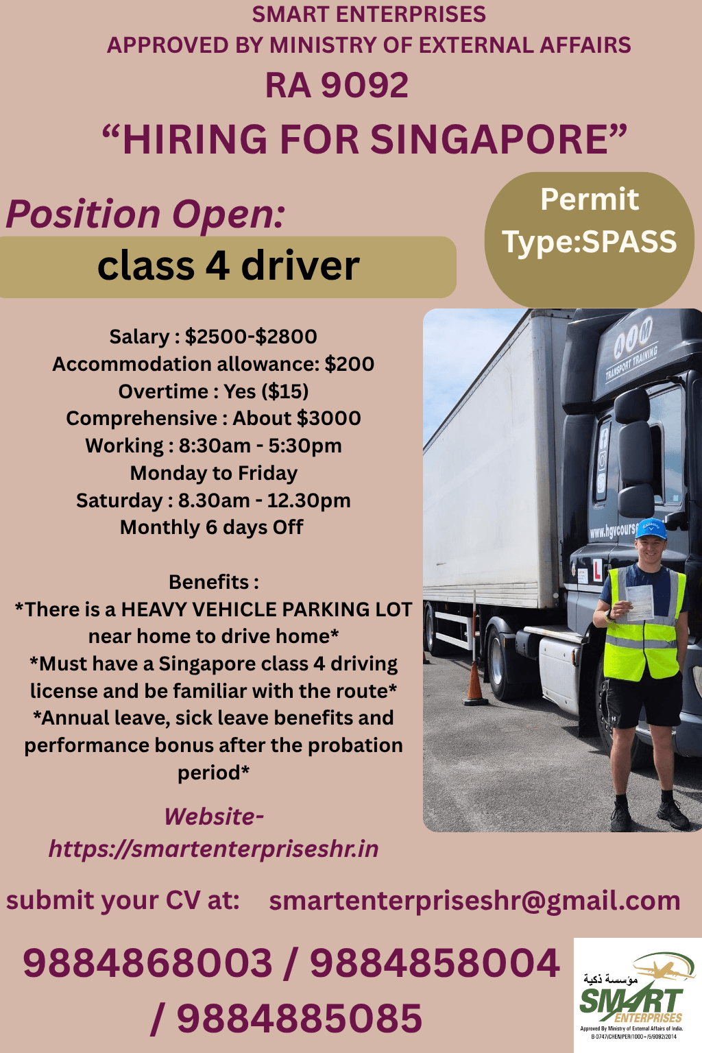 CLASS 4 DRIVER