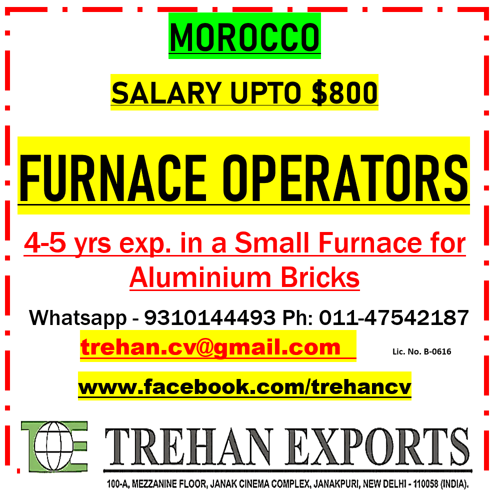FURNACE OPERATORS