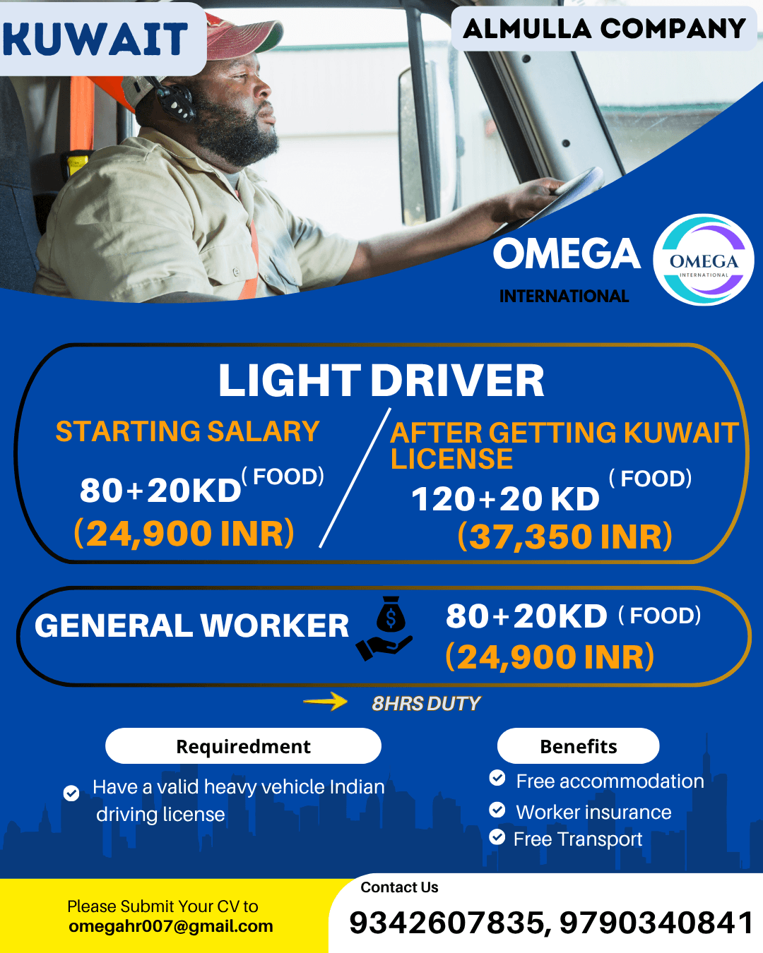 HIRING FOR KUWAIT HIRING FOR KUWAIT