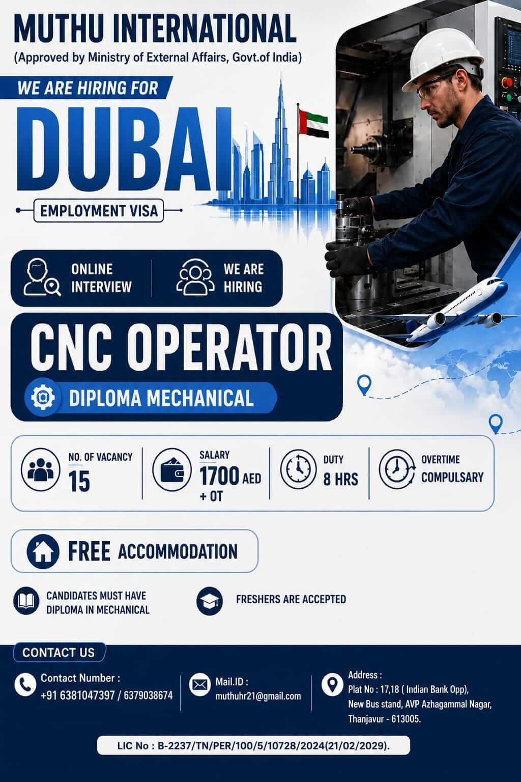 WANTED FOR DUBAI WANTED FOR DUBAI
