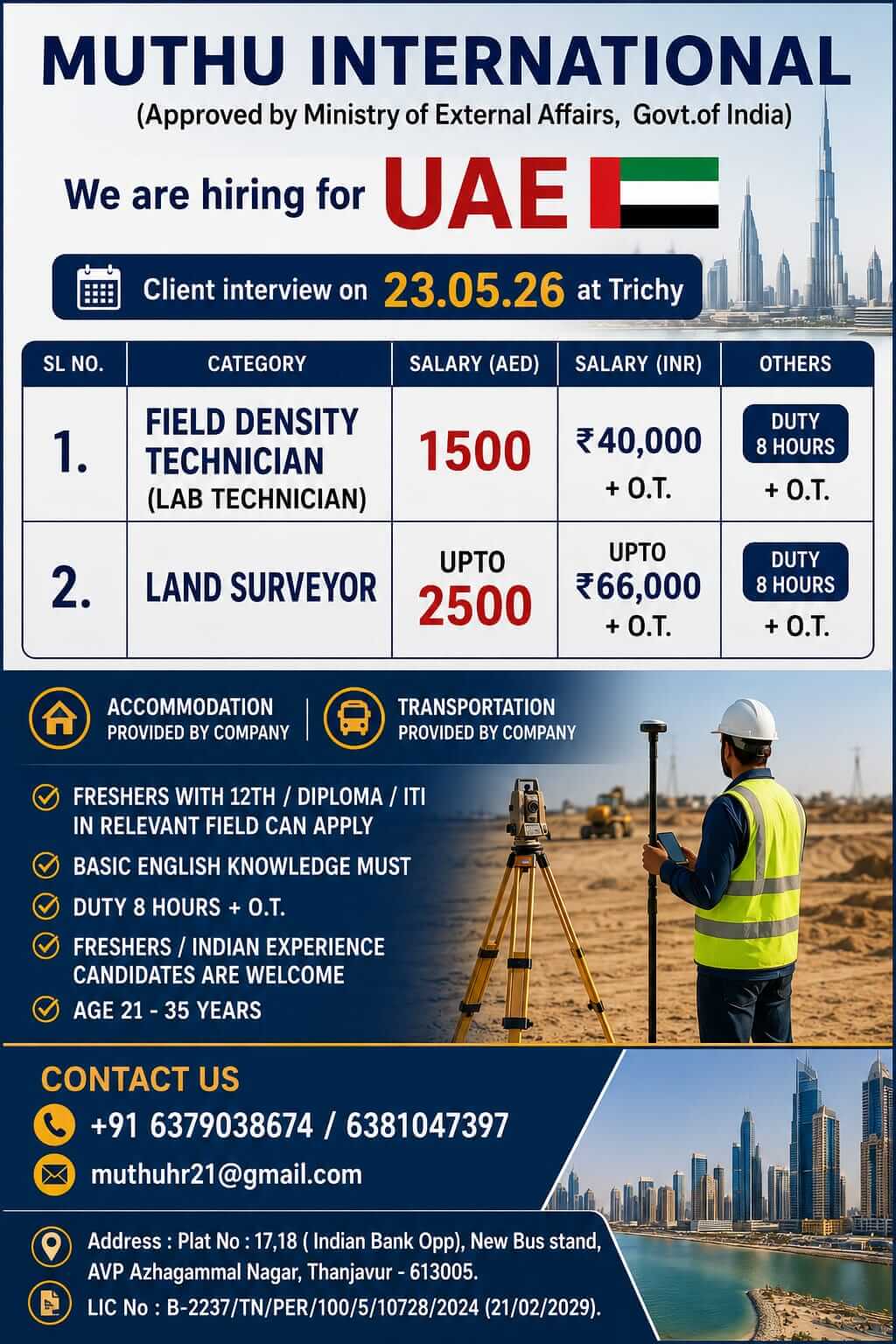 WANTED FOR UAE WANTED FOR UAE