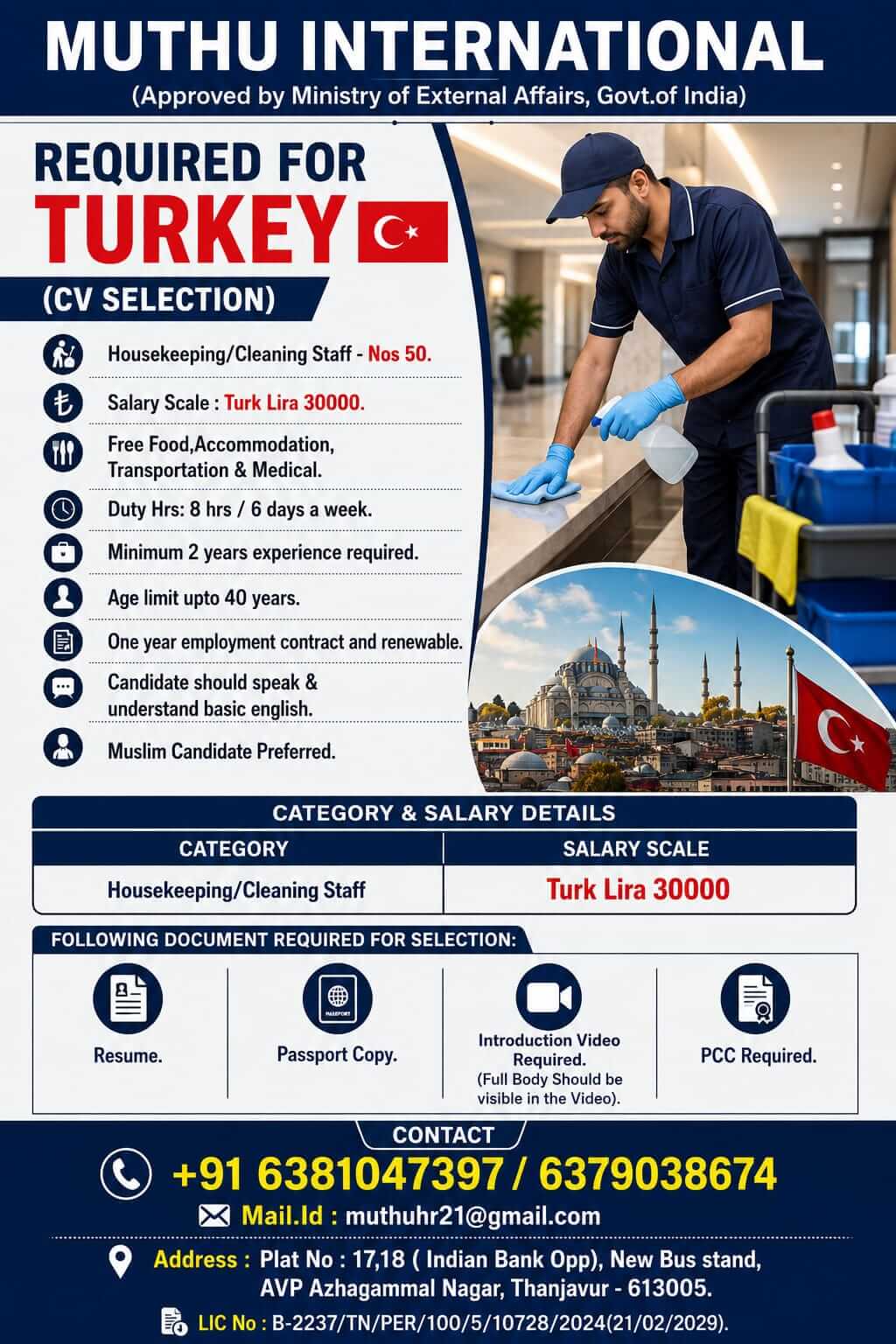 WANTED FOR TURKEY WANTED FOR TURKEY