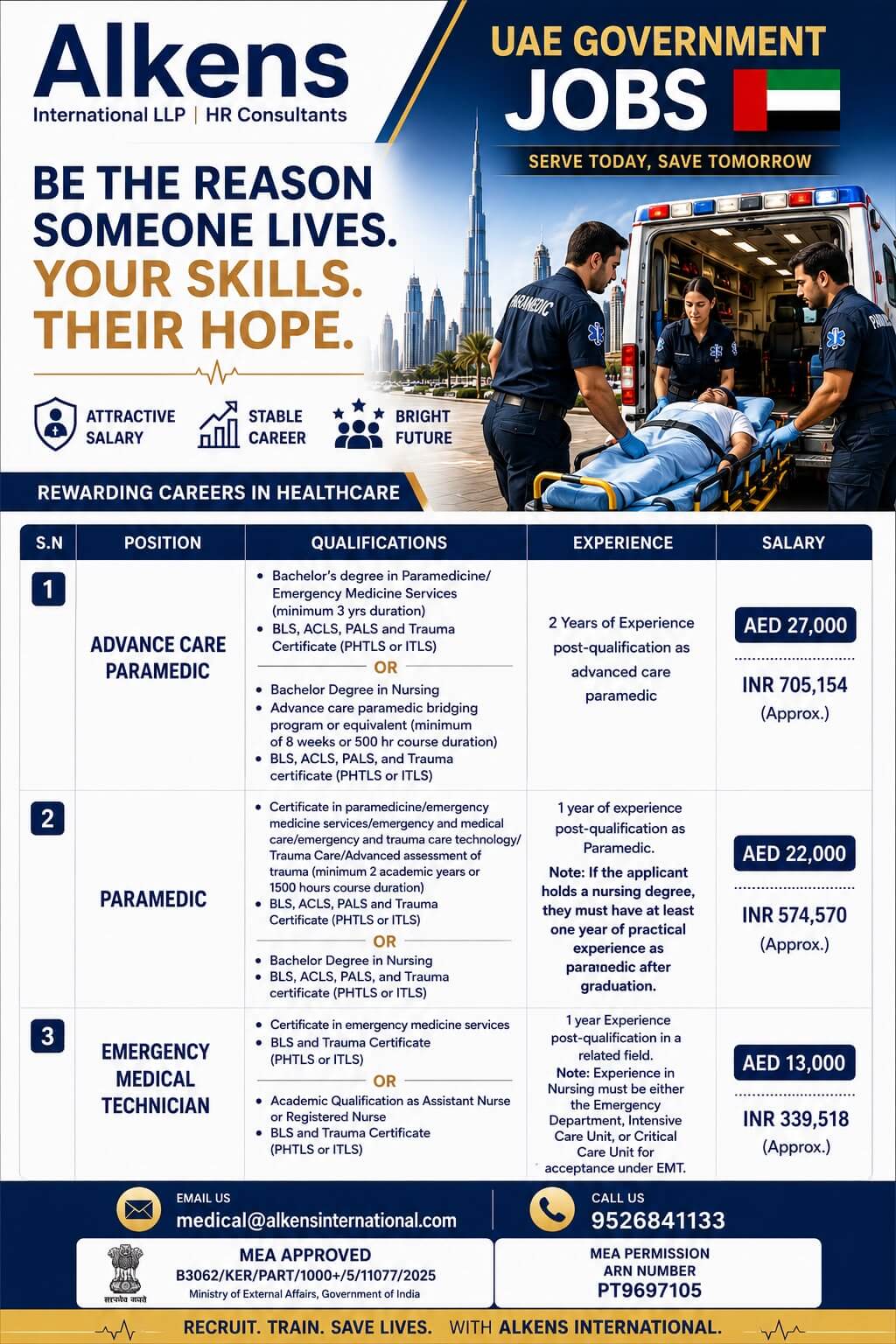 HIRING FOR UAE