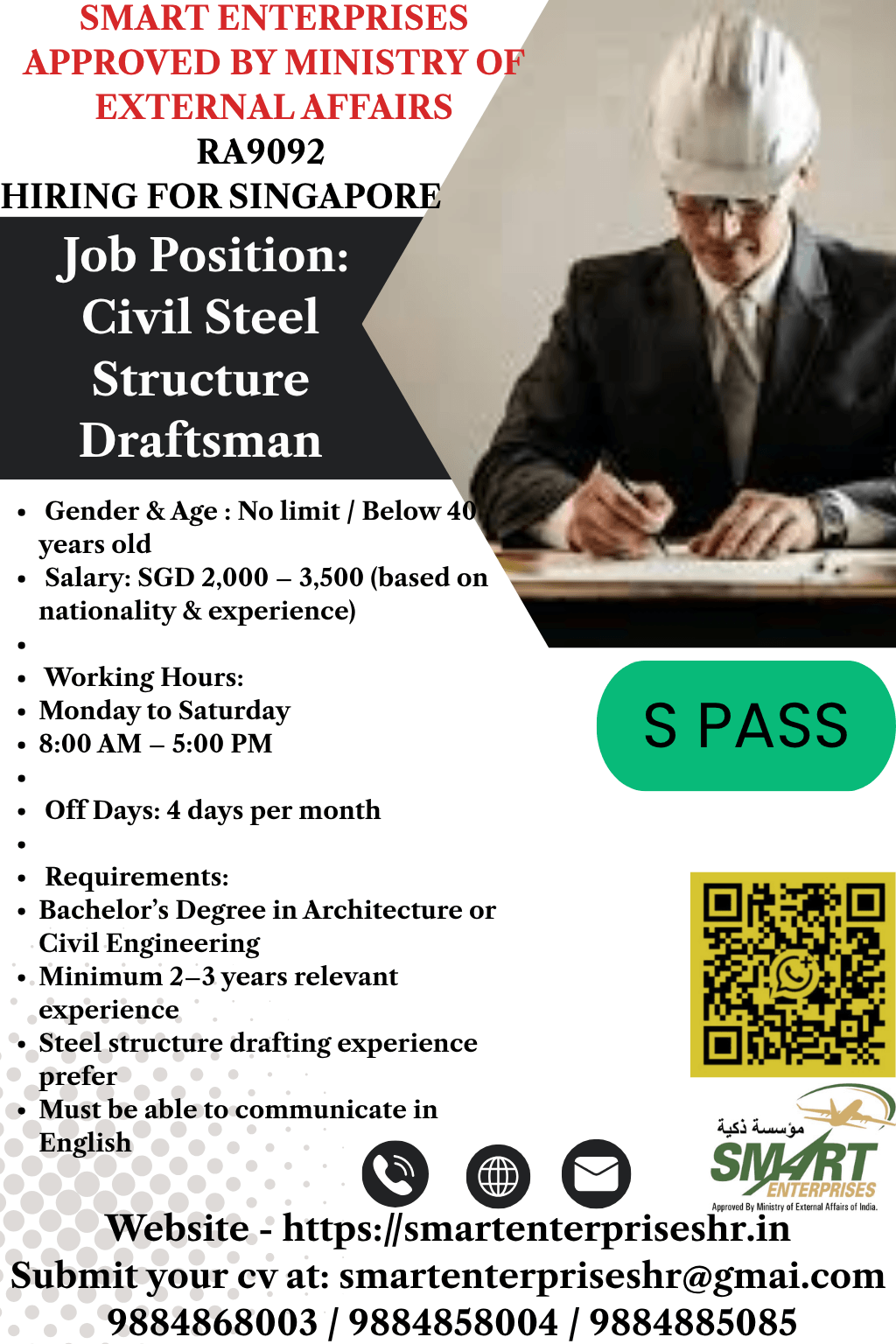 Job Position: Civil Steel Structure Draftsman