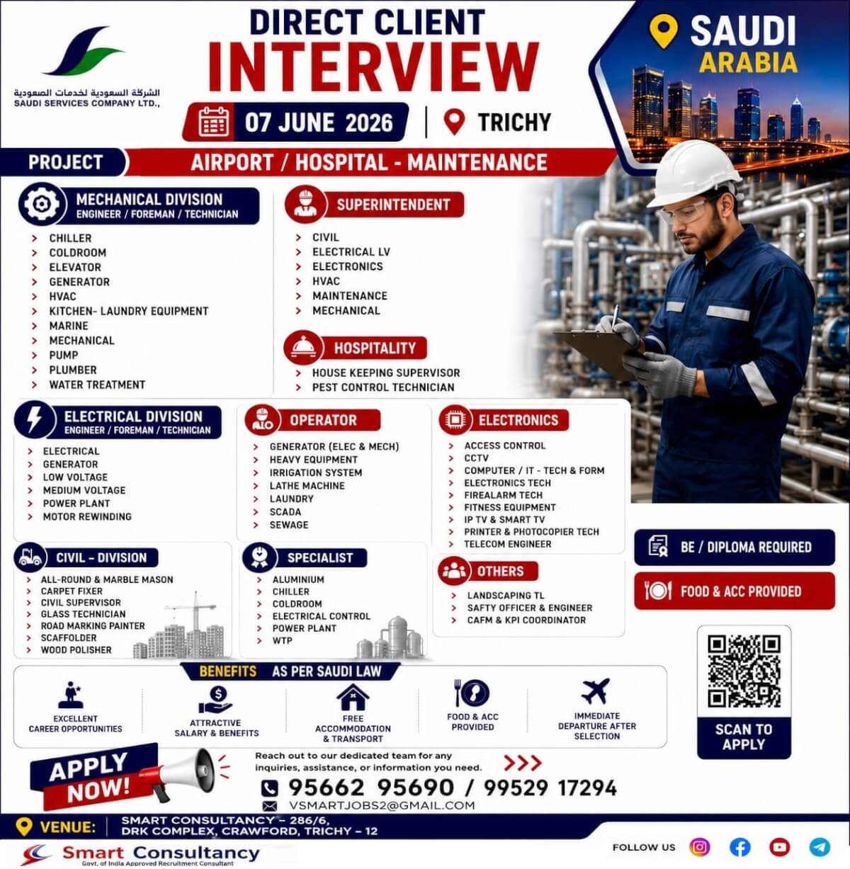 ? DIRECT CLIENT INTERVIEW – SAUDI ARABIA ??