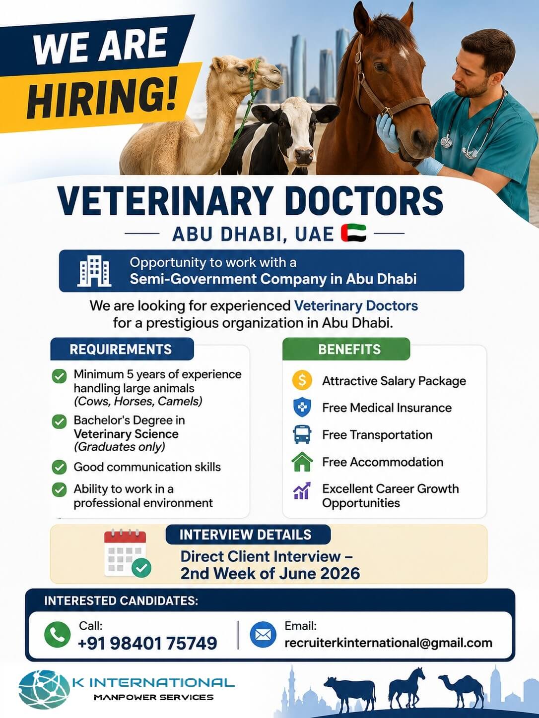 URGENT REQUIREMENT FOR UAE URGENT REQUIREMENT FOR UAE