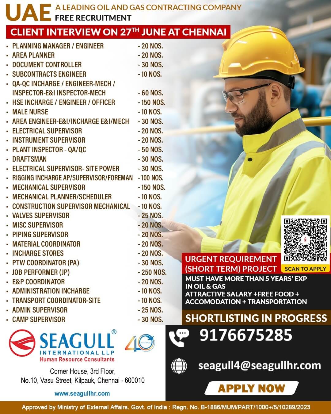 FREE & VERY URGENT REQUIREMENTS FOR OIL & GAS SHUTDOWN PROJECT AT ABU DHABI - UAE FREE & VERY URGENT REQUIREMENTS FOR OIL & GAS SHUTDOWN PROJECT AT ABU DHABI - UAE