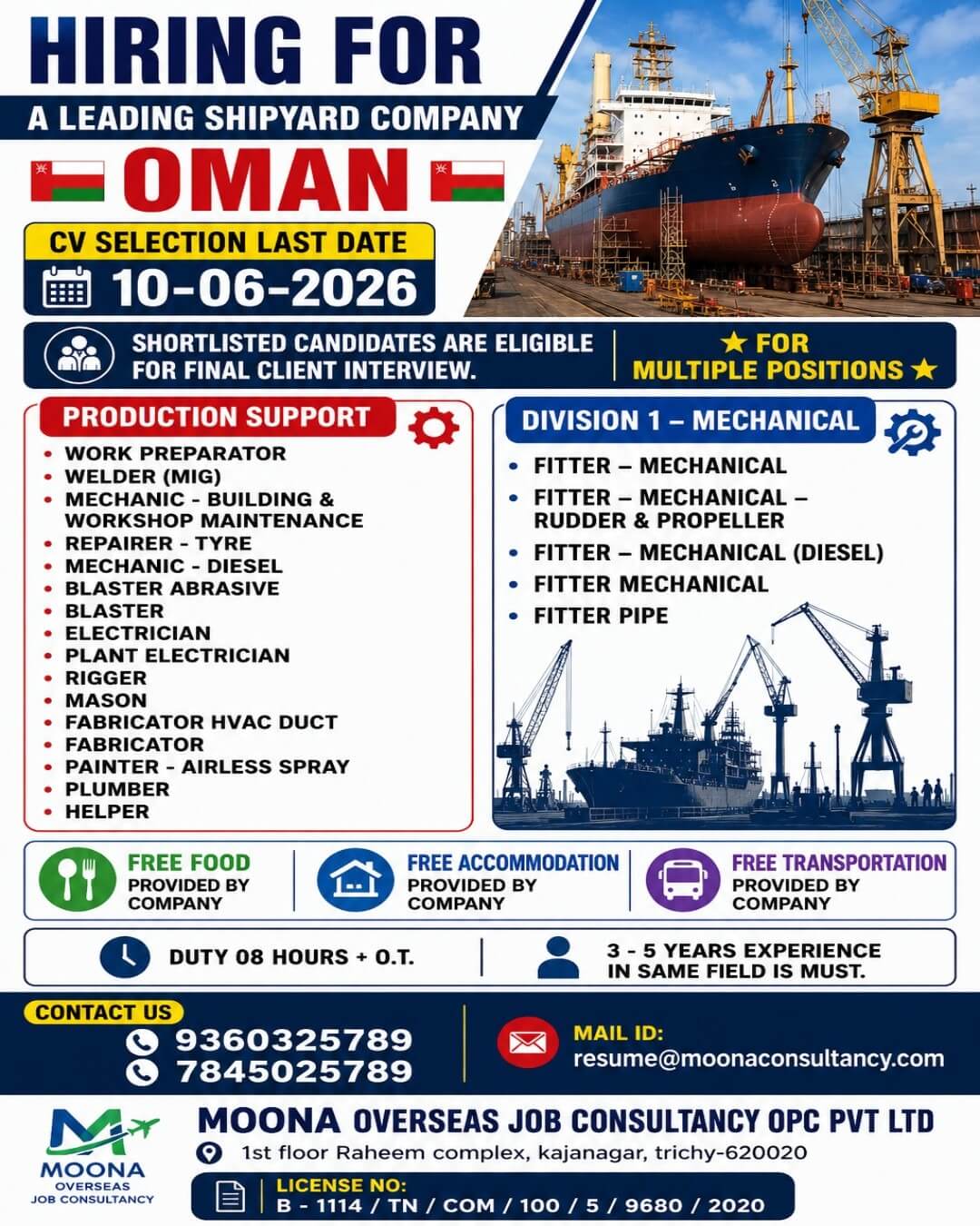 A LEADING SHIPYARD COMPANY A LEADING SHIPYARD COMPANY
