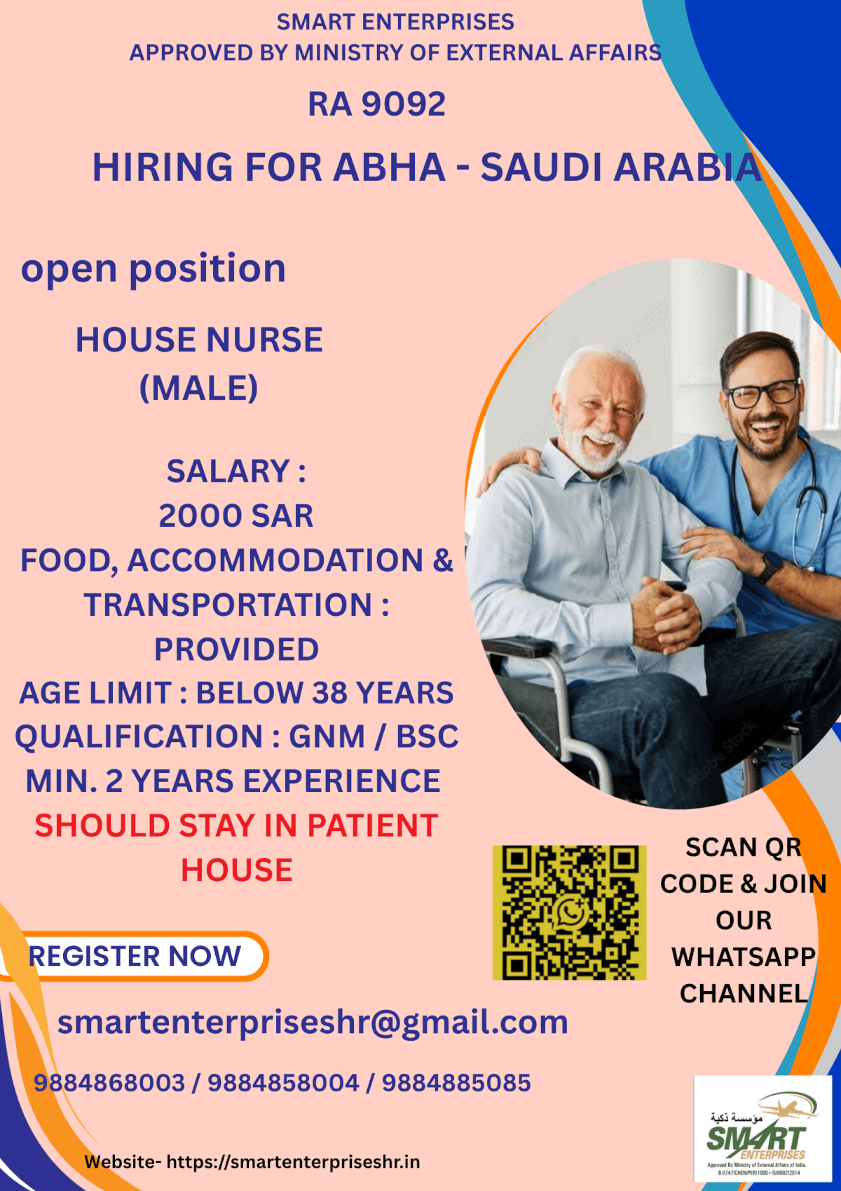 URGENT REQUIREMENT FOR SAUDI ARABIA URGENT REQUIREMENT FOR SAUDI ARABIA