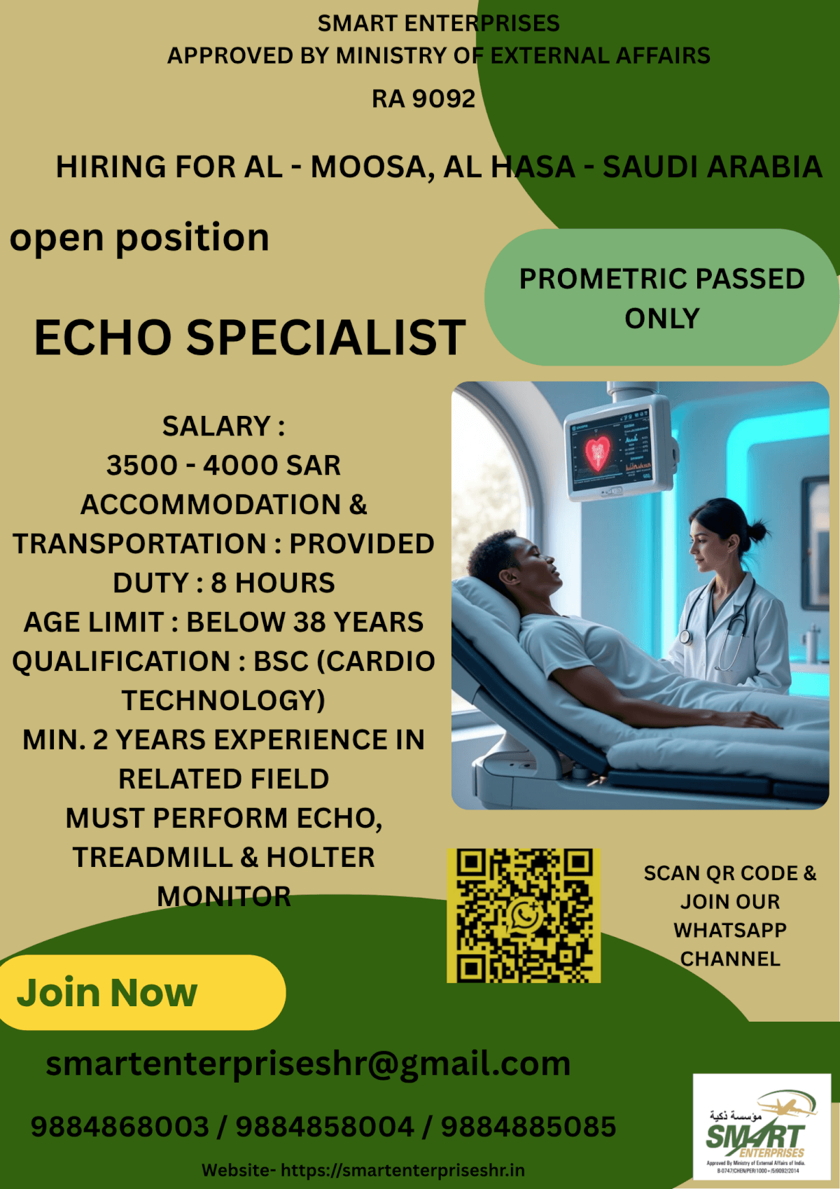 URGENT REQUIREMENT FOR SAUDI ARABIA URGENT REQUIREMENT FOR SAUDI ARABIA
