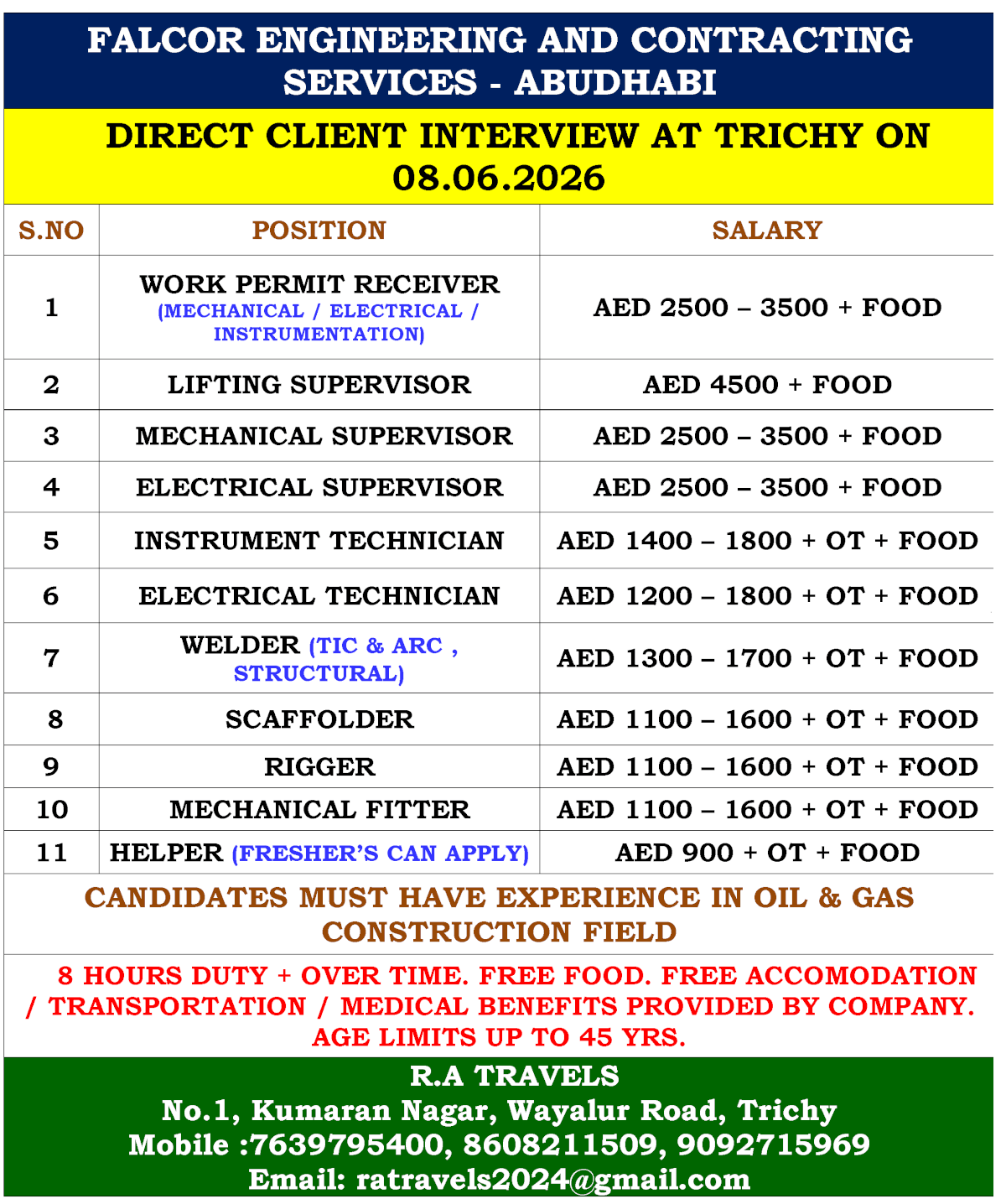 FALCOR ENGINEERING AND CONTRACTING SERVICES - ABUDHABI