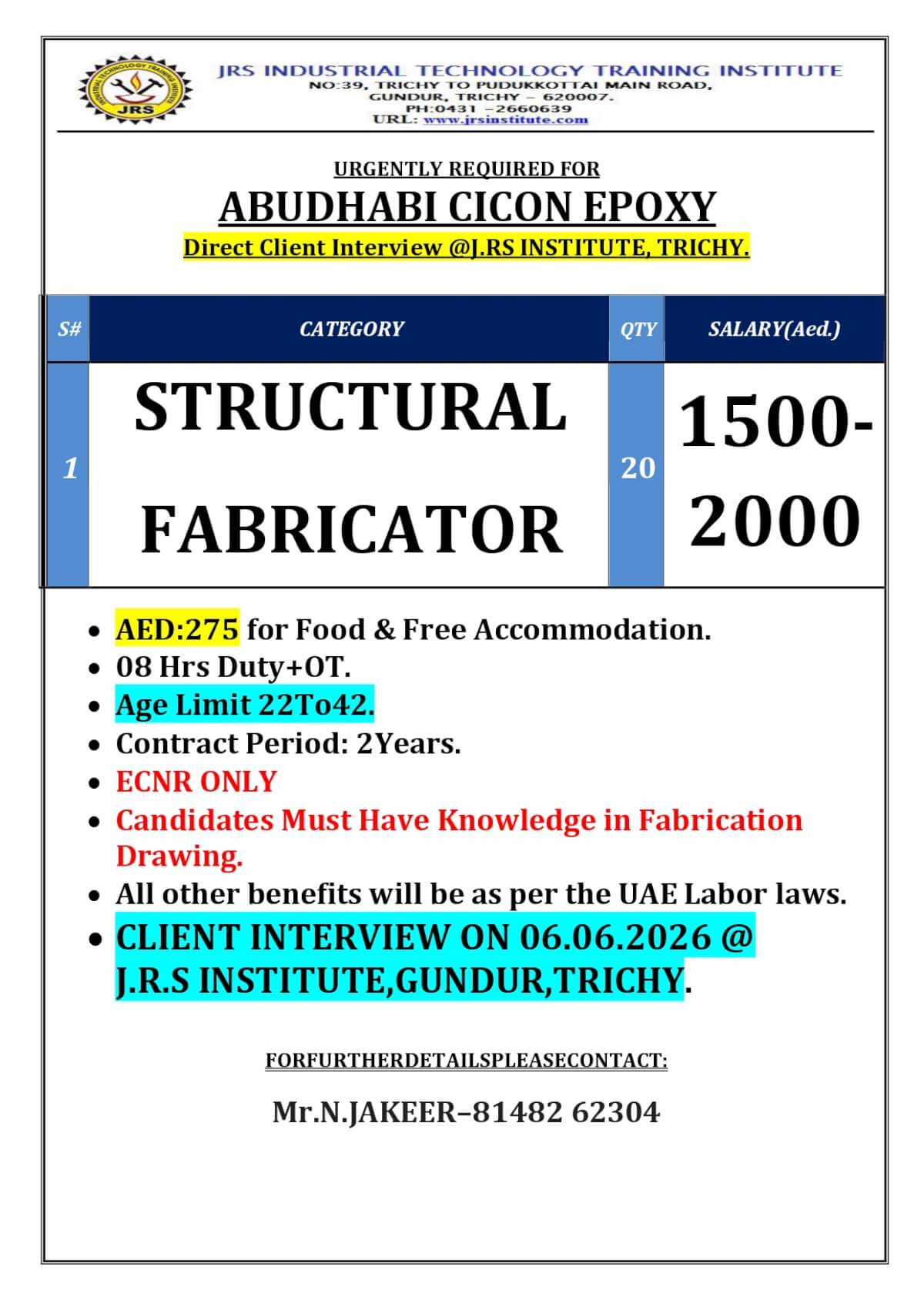 FABRICATOR