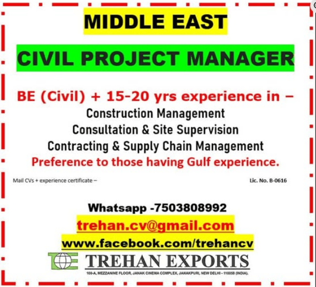 CIVIL PROJECT MANAGER