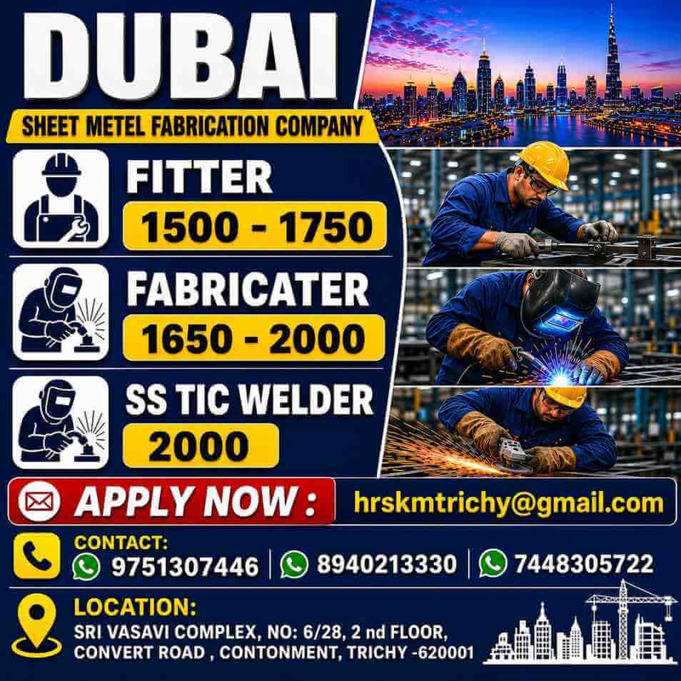 urgent requirement - dubai urgent requirement - dubai