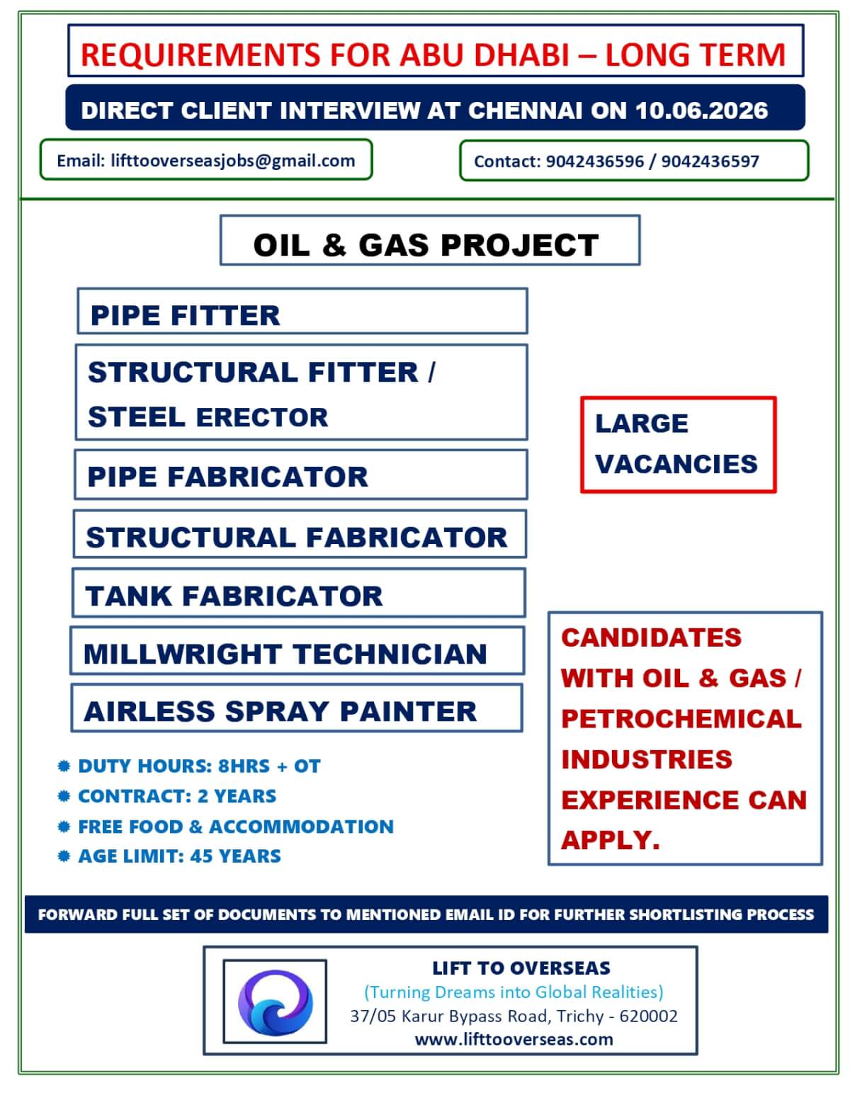 PIPE FITTER, STRUCTURAL FITTER / STEEL ERECTOR, PIPE FABRICATOR, STRUCTURAL FABRICATOR, TANK FABRICATOR, MILLWRIGHT TECHNICIAN, AIRLESS SPRAY PAINTER. PIPE FITTER, STRUCTURAL FITTER / STEEL ERECTOR, PIPE FABRICATOR, STRUCTURAL FABRICATOR, TANK FABRICATOR, MILLWRIGHT TECHNICIAN, AIRLESS SPRAY PAINTER.