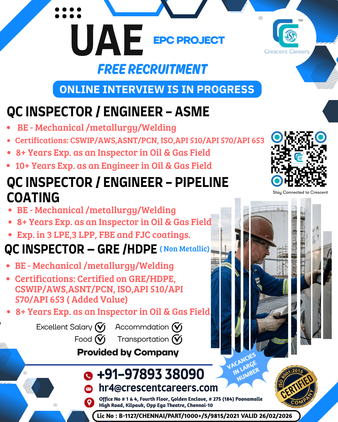 RECRUITMENT FOR UAE COUNTRY RECRUITMENT FOR UAE COUNTRY
