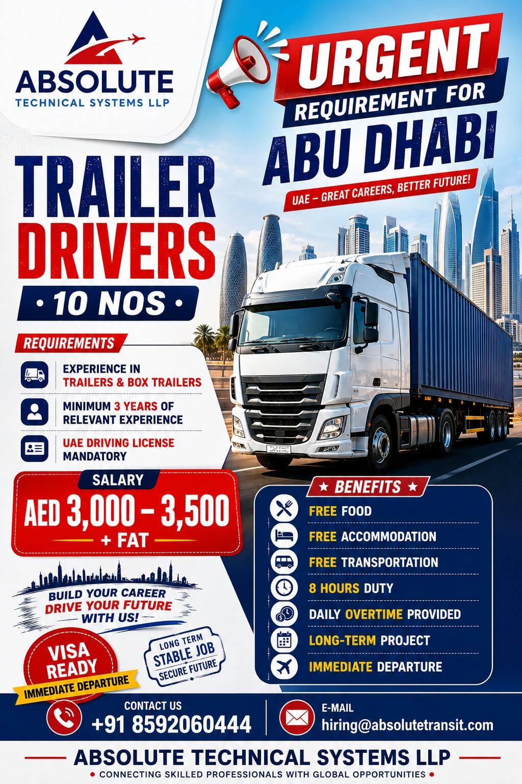 Trailer Drivers Trailer Drivers